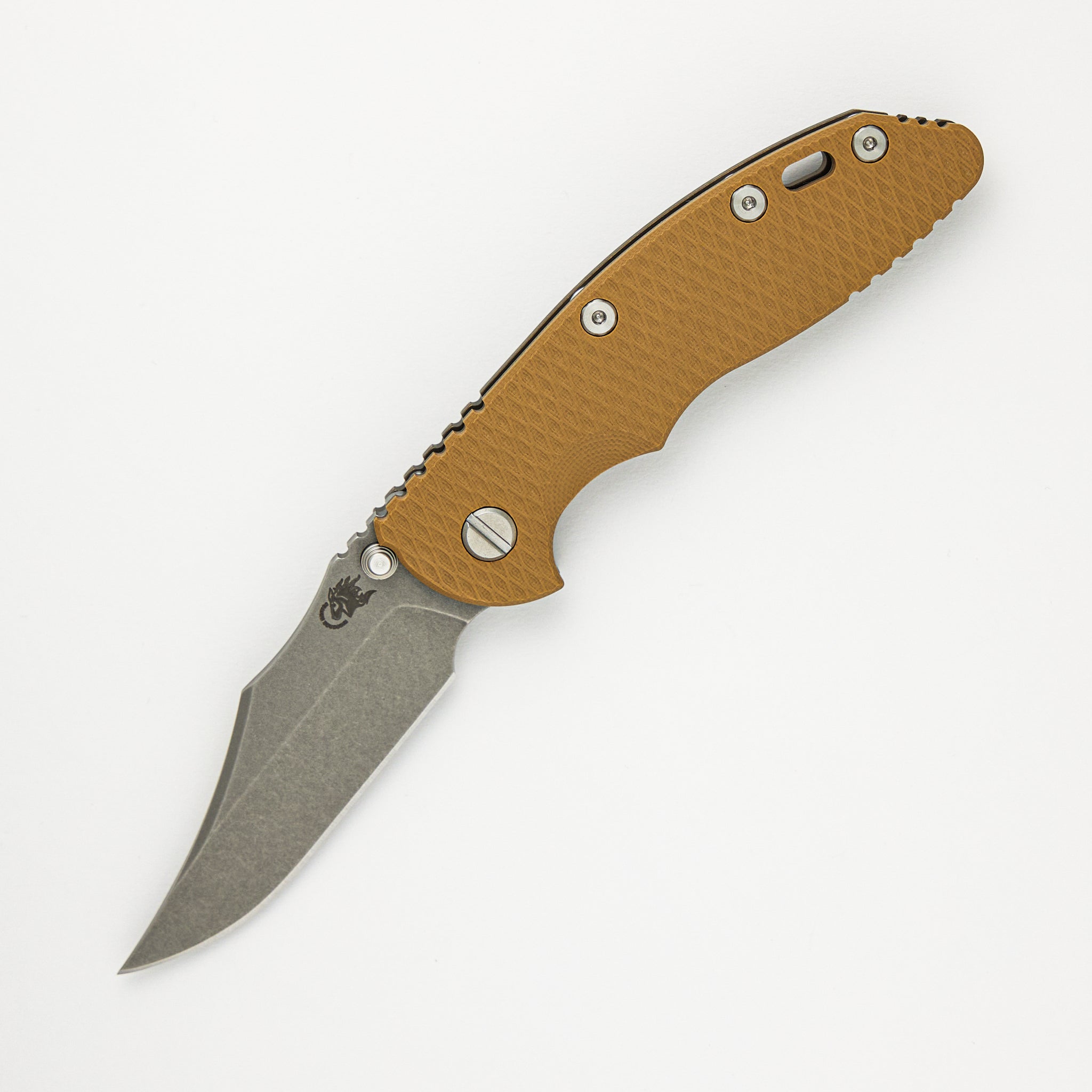 XM-18 3.5″ - Bowie S45VN - Non Flipper - Tri-Way - Battle Bronze - Coyote G10