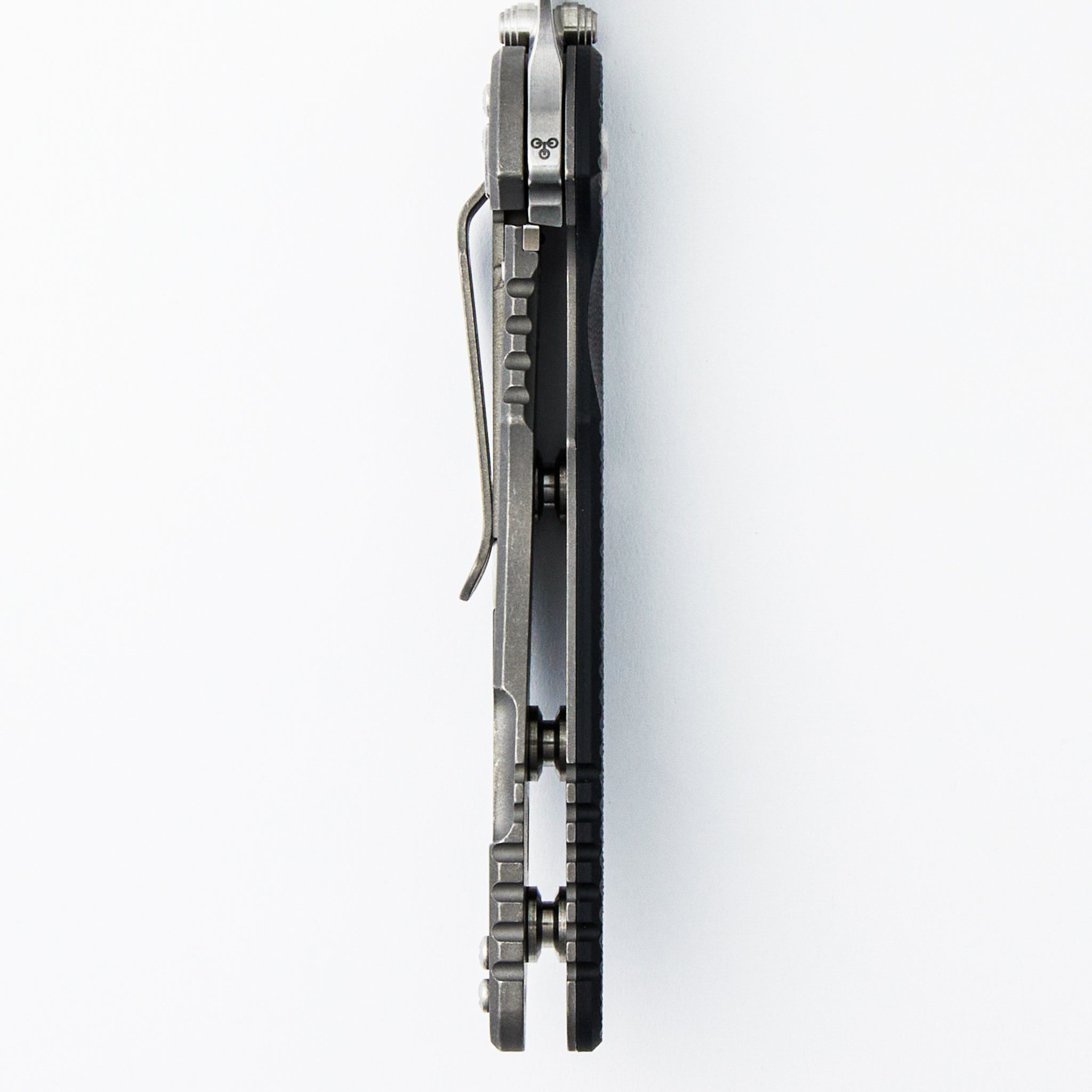XM-18 3.5″ - Stonewash MagnaCut Recurve - Non Flipper - Tri-Way - Working Finish - Black G10