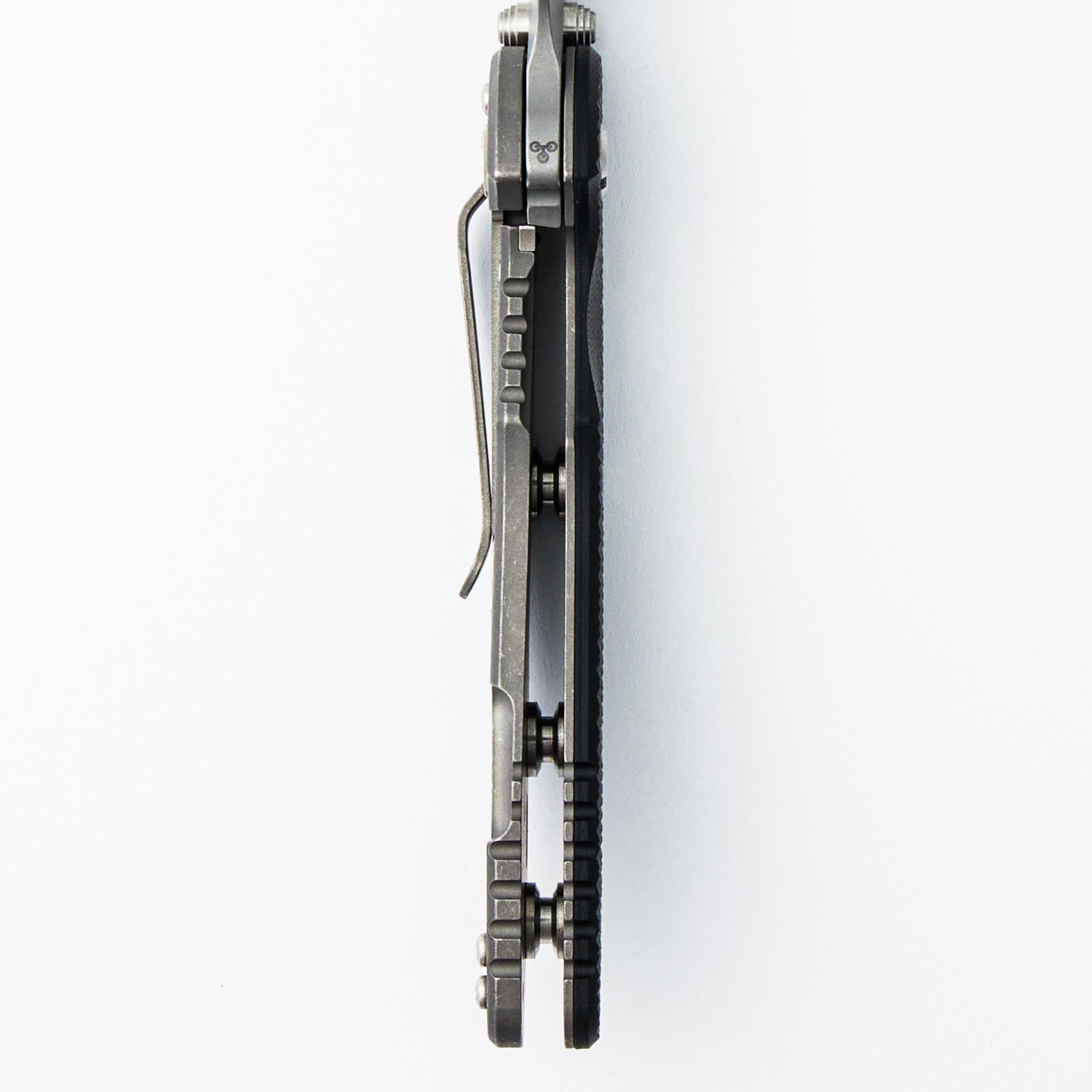 XM-18 3.5″ - MagnaCut Recurve - Non Flipper - Tri-Way - Working Finish - Black G10