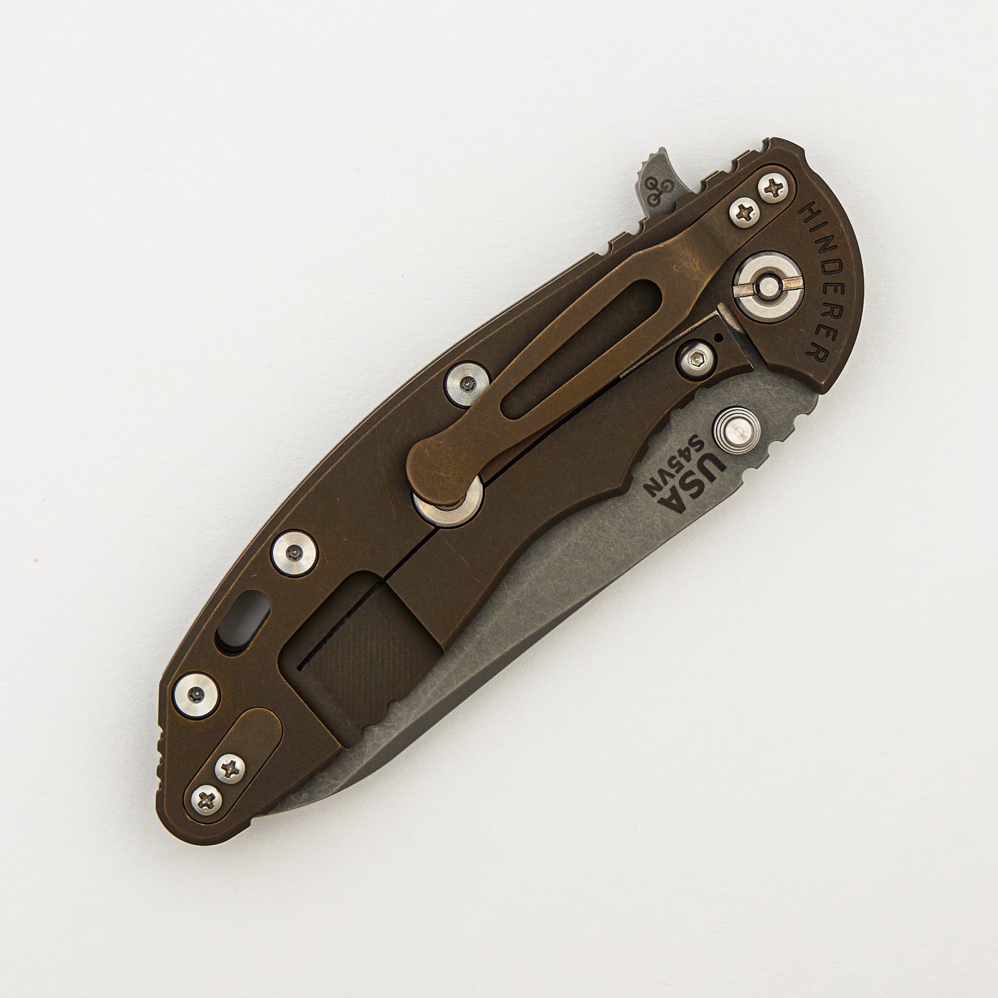 XM-18 3.5″ - S45VN Sheepsfoot - Tri-Way - Battle Bronze - OD Green G10
