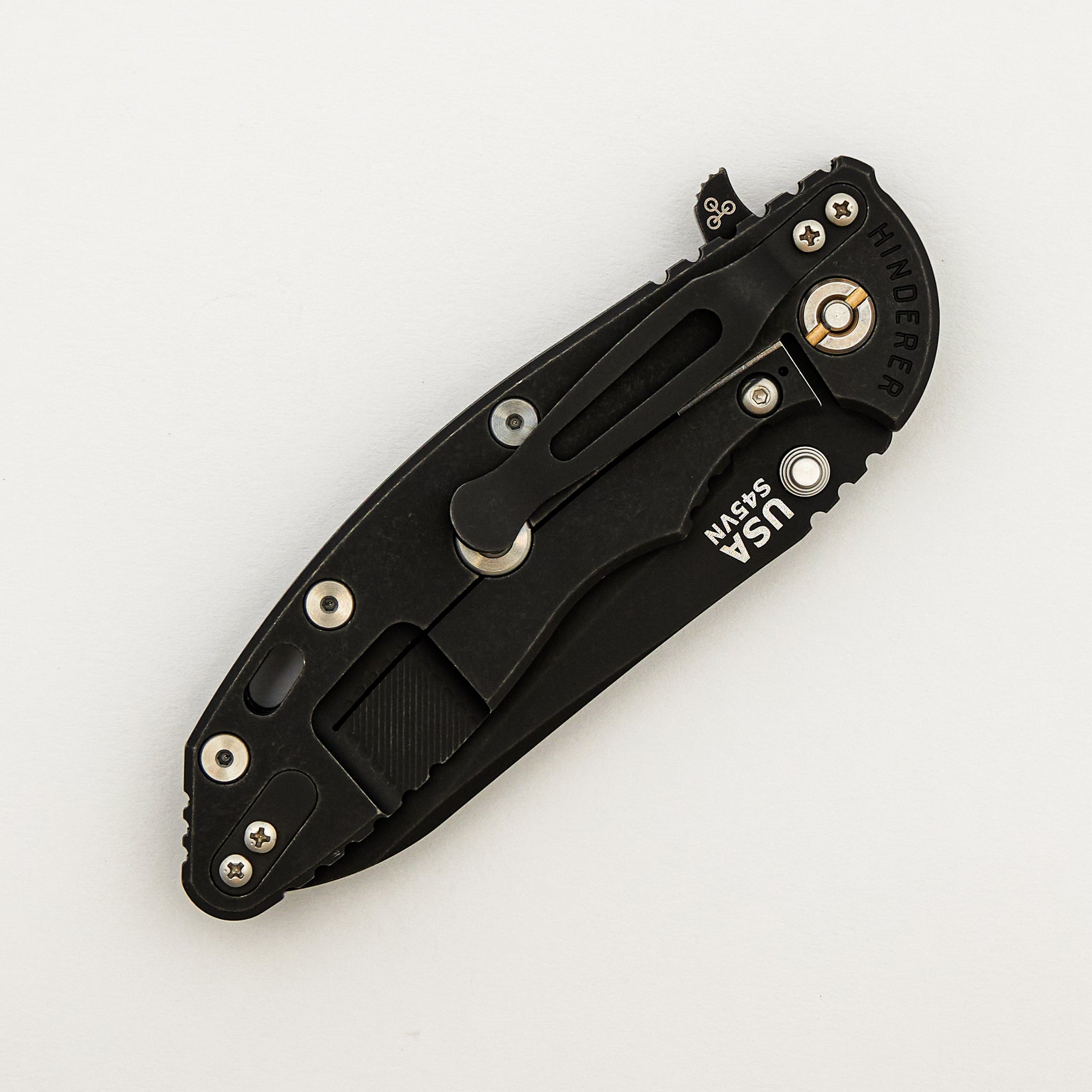 XM-18 3.5″ - S45VN Sheepsfoot - Tri-Way - Battle Black - Black G10