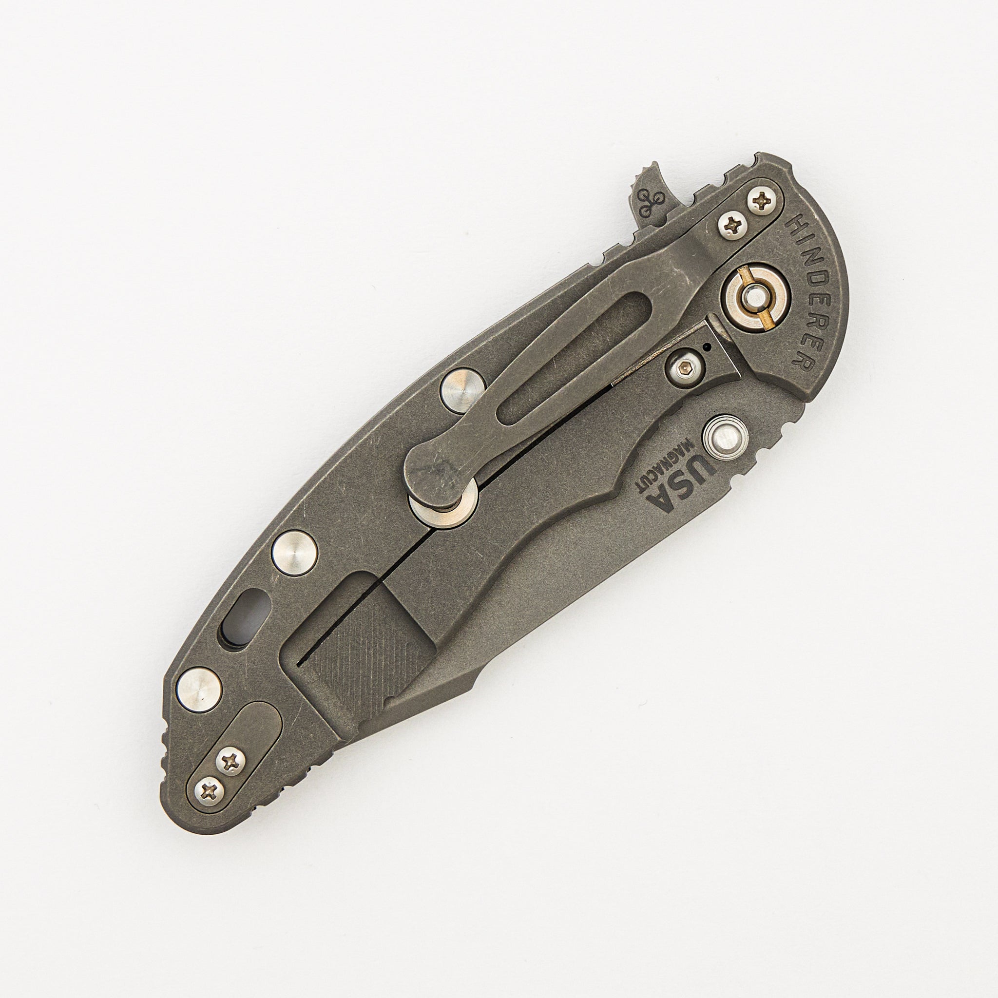 XM-18 3.5″ - MagnaCut Skinny Harpoon Spanto - Tri-Way - Working Finish - Black G10