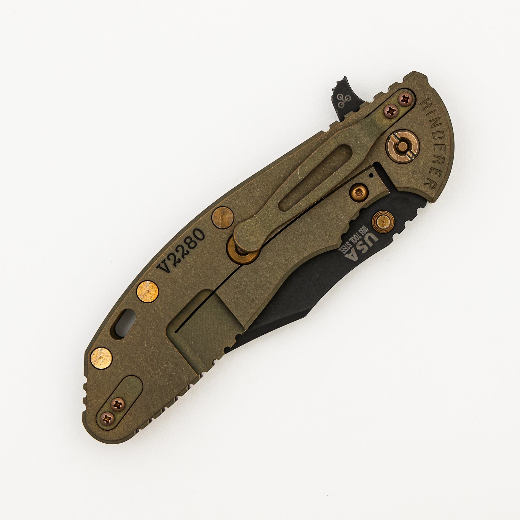 XM-24 4.0″ – 1095 Skinny Bowie - Tri-Way - Vintage Series - Smooth Walnut
