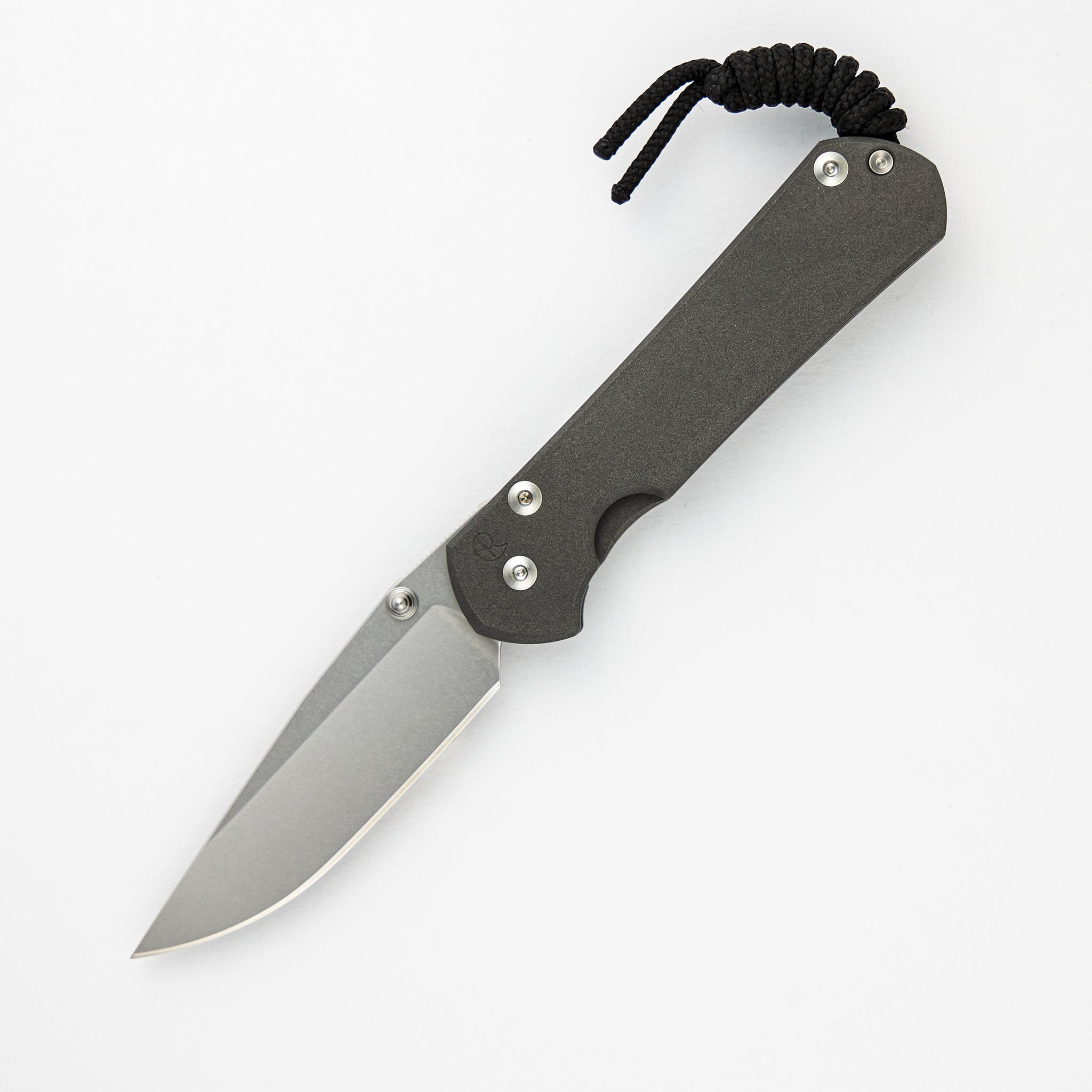 Chris Reeve Small Sebenza 31 - Drop Point CPM MagnaCut Blade - Silver Double Thumb Lugs