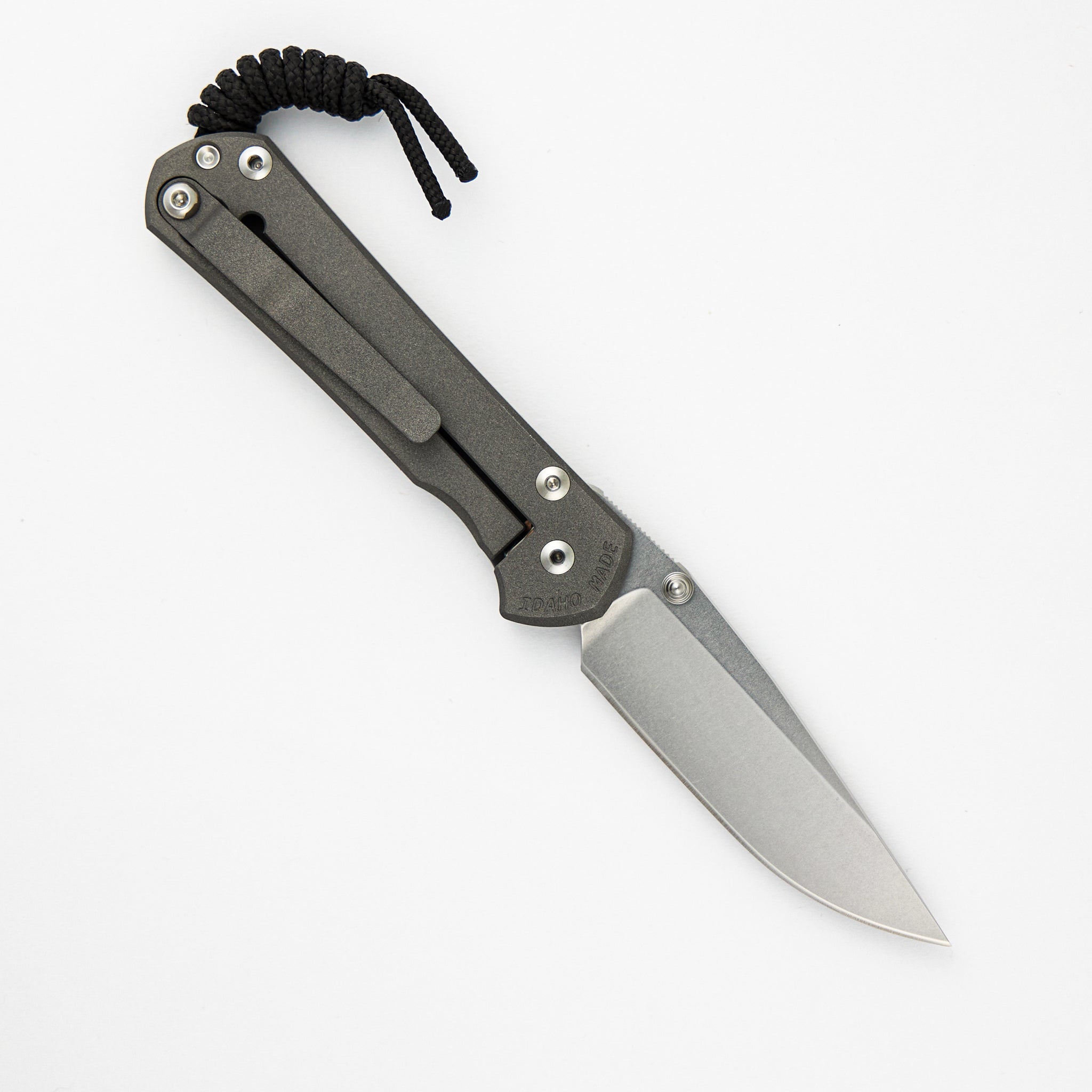 Chris Reeve Small Sebenza 31 - Drop Point CPM MagnaCut Blade - Silver Double Thumb Lugs