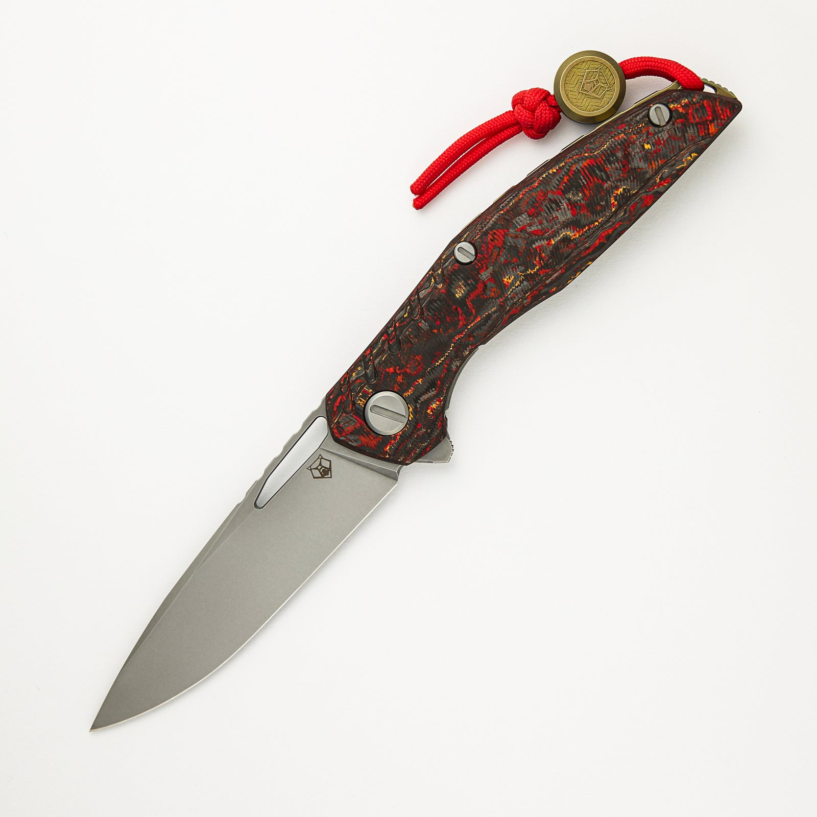 111 Ignis - "Phoenix Wing" TechnoCarbo Handle - M390 Blade - MRBS