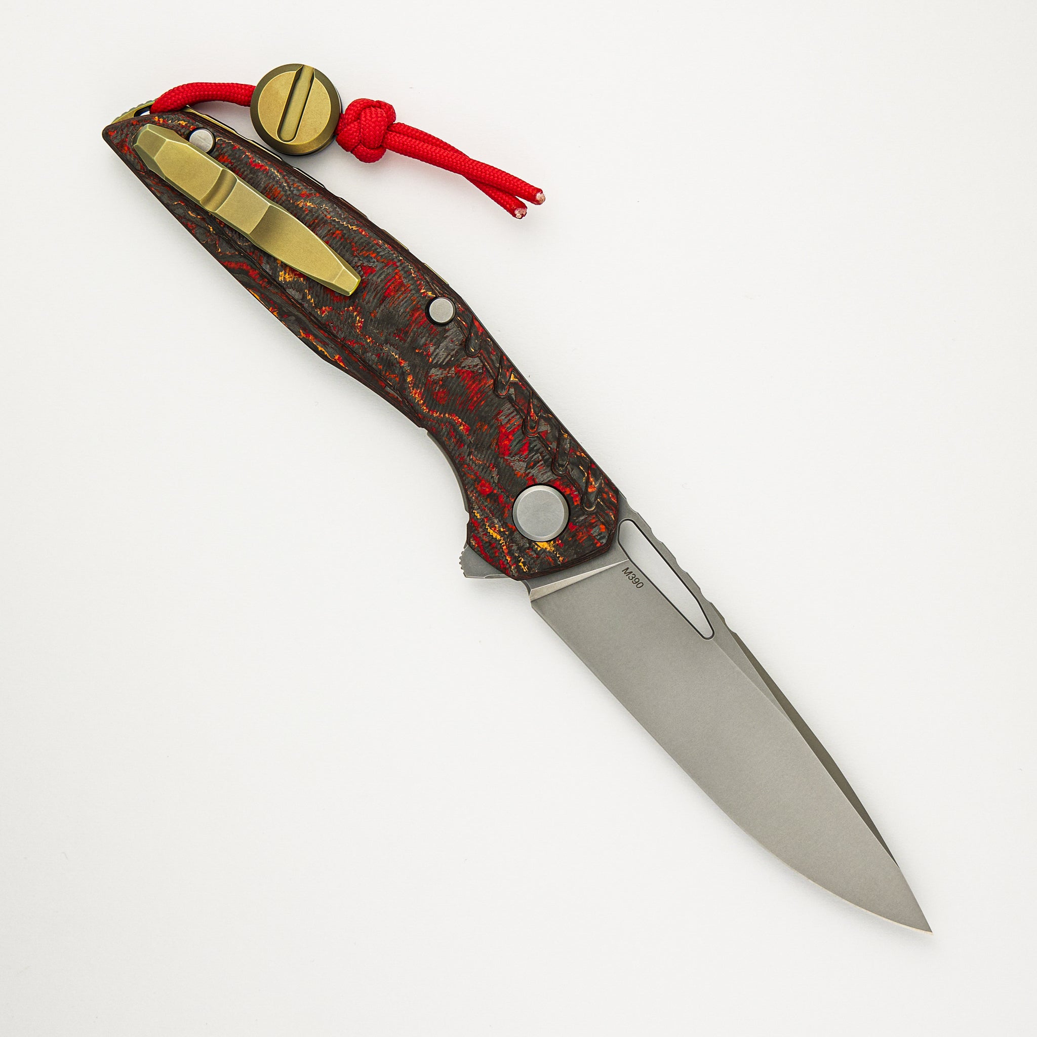 111 Ignis - "Phoenix Wing" TechnoCarbo Handle - M390 Blade - MRBS