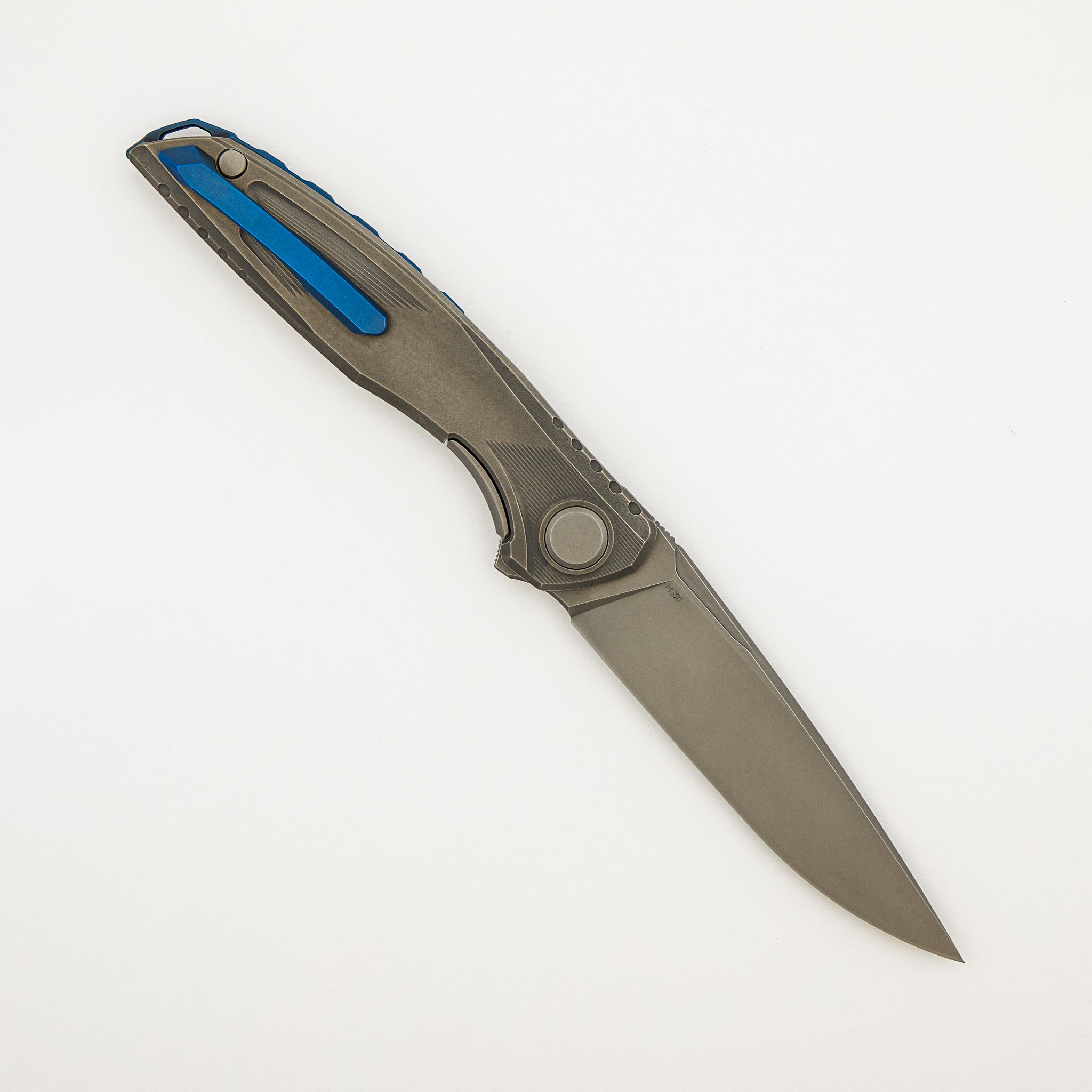Astrum W/ Blue Accents - M390 Blade - MRBS