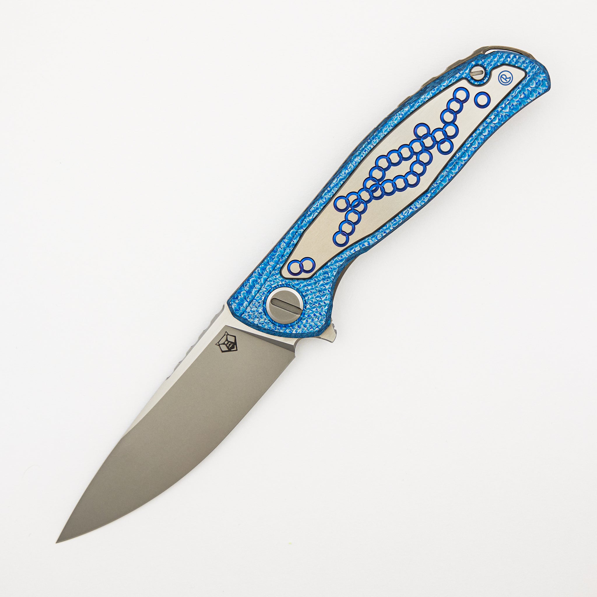 "Special Edition" Chris Reeve Collaboration Hati CGG - MagnaCut Blade - Titanium/Blue Alutex Handle - MRBS