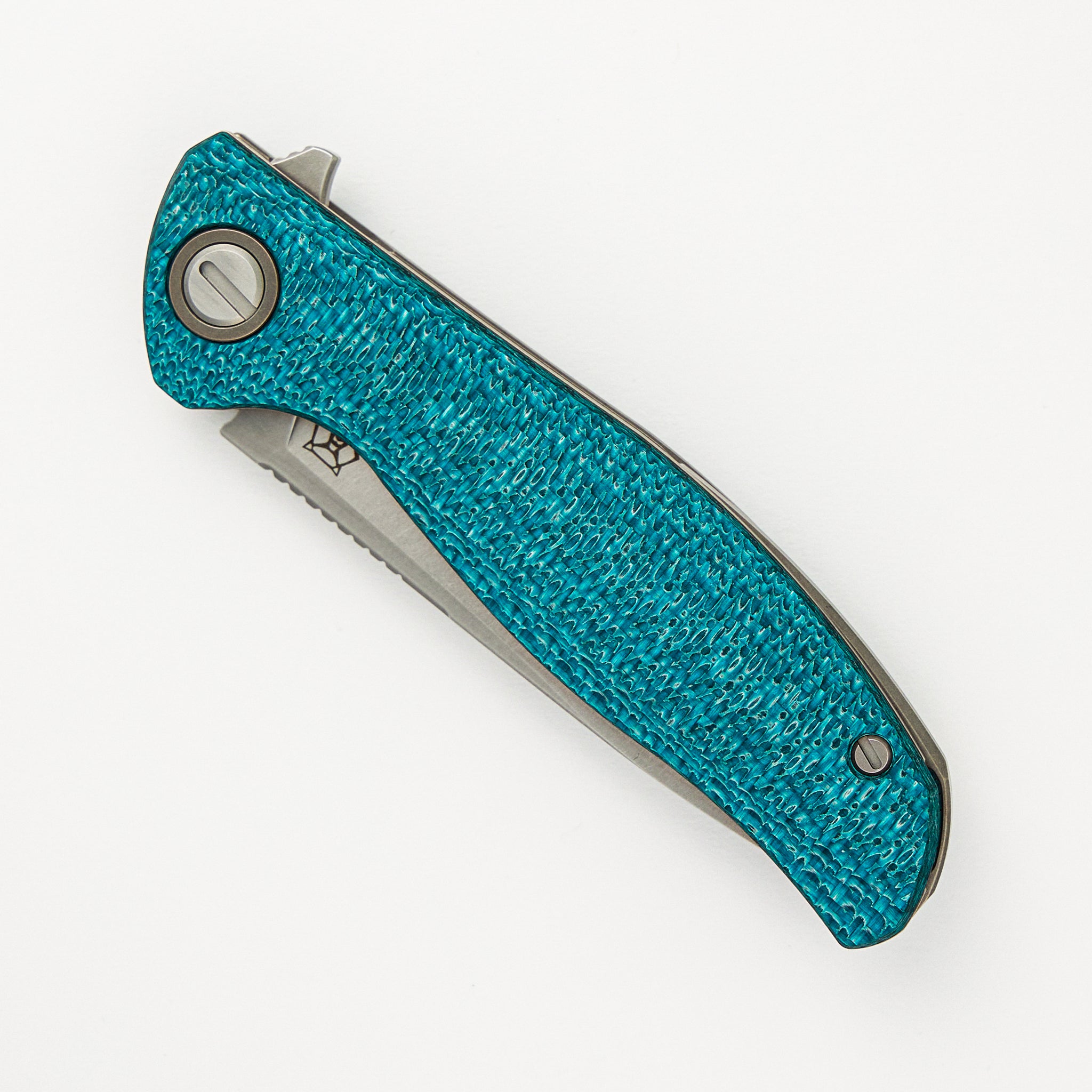 Shirogorov F3 - Elmax Blade - Emerald Alutex Handle - MRBS