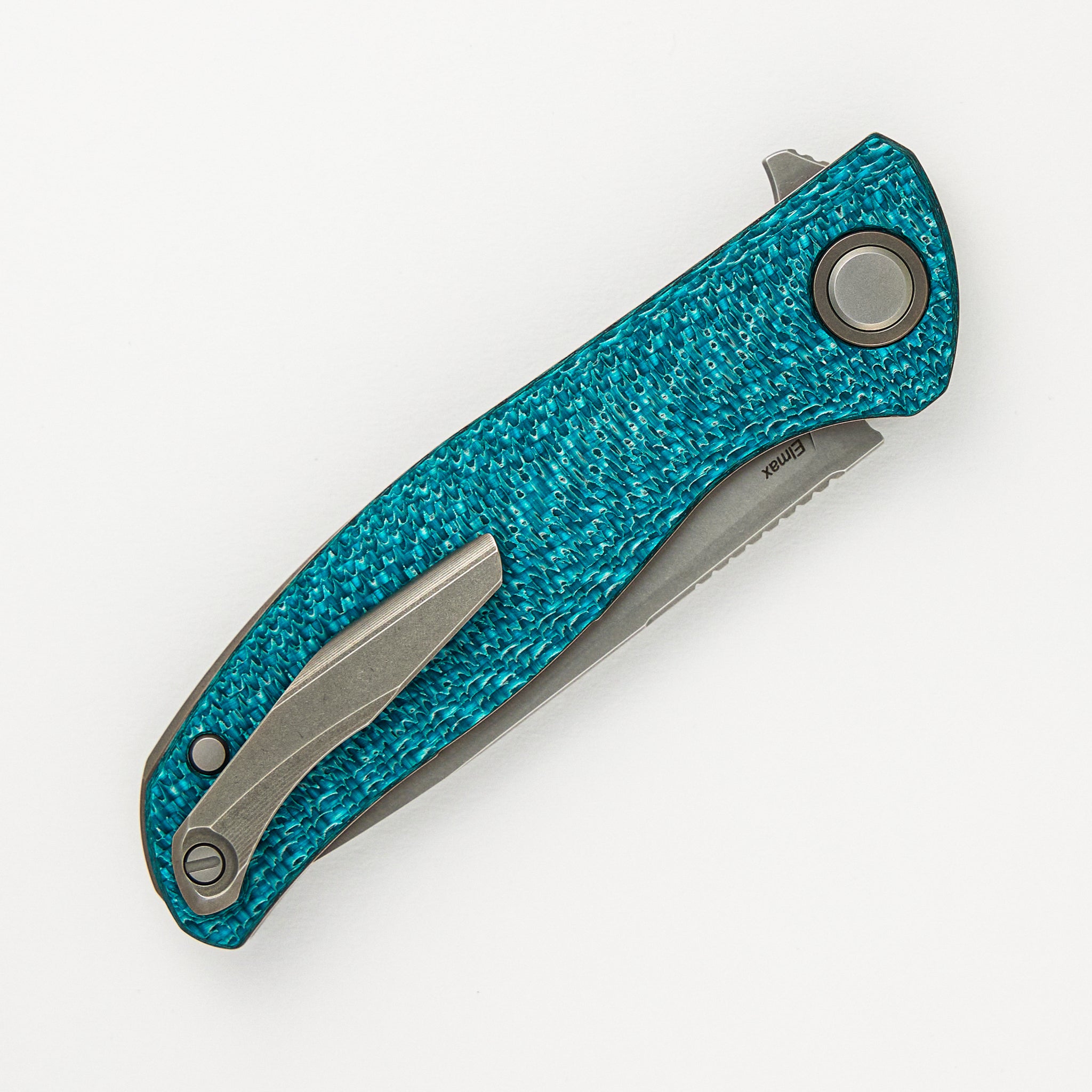 Shirogorov F3 - Elmax Blade - Emerald Alutex Handle - MRBS