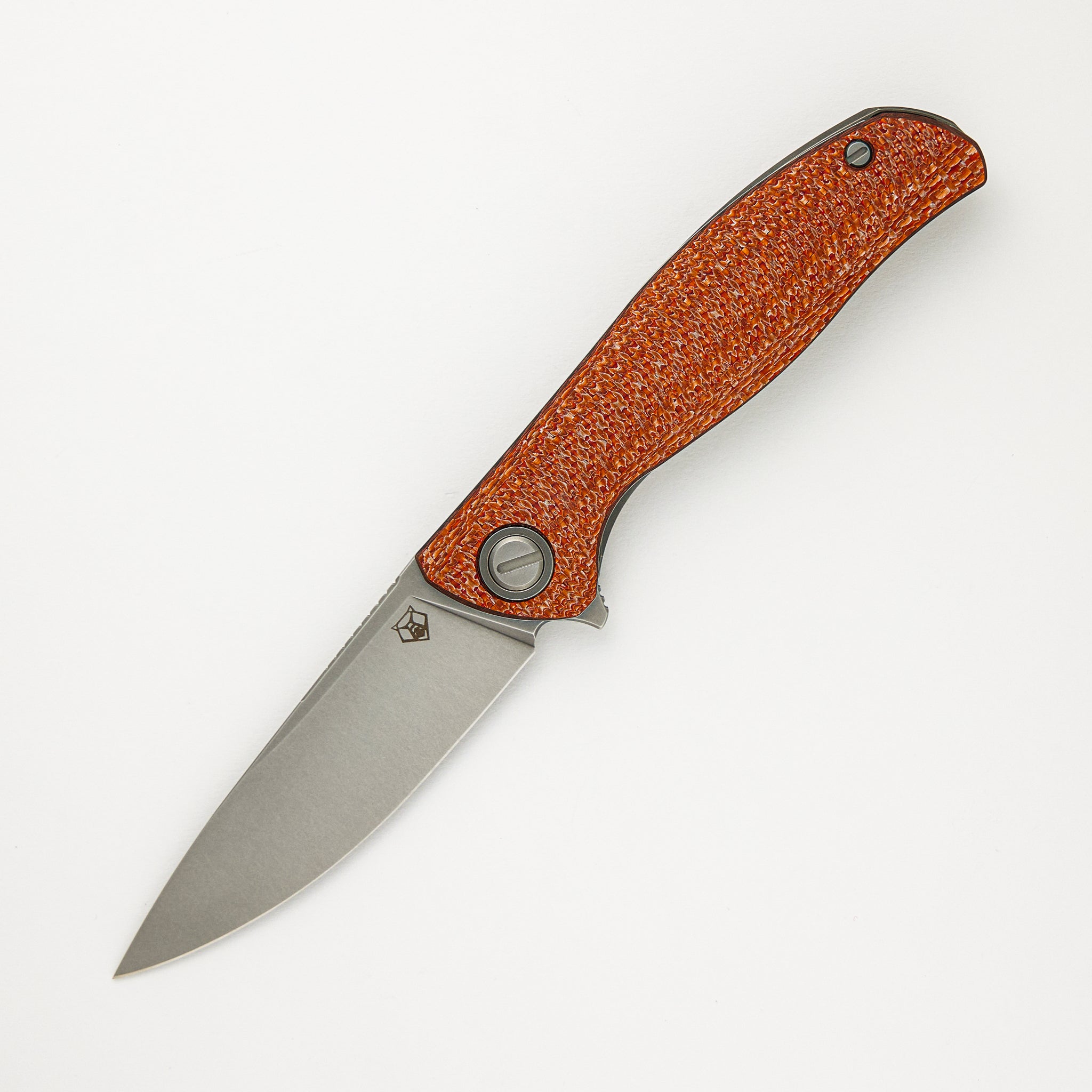 Shirogorov F3 - Elmax Blade - Orange Alutex Handle - MRBS