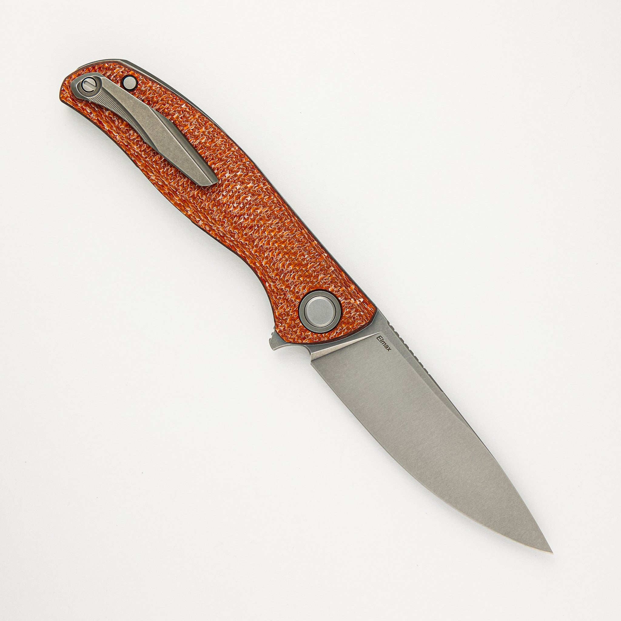 Shirogorov F3 - Elmax Blade - Orange Alutex Handle - MRBS