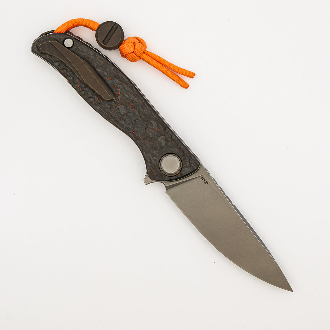 F3 - Halloween Special Edition - M390 Blade - Halloween TechnoCarbo Handle - MRBS
