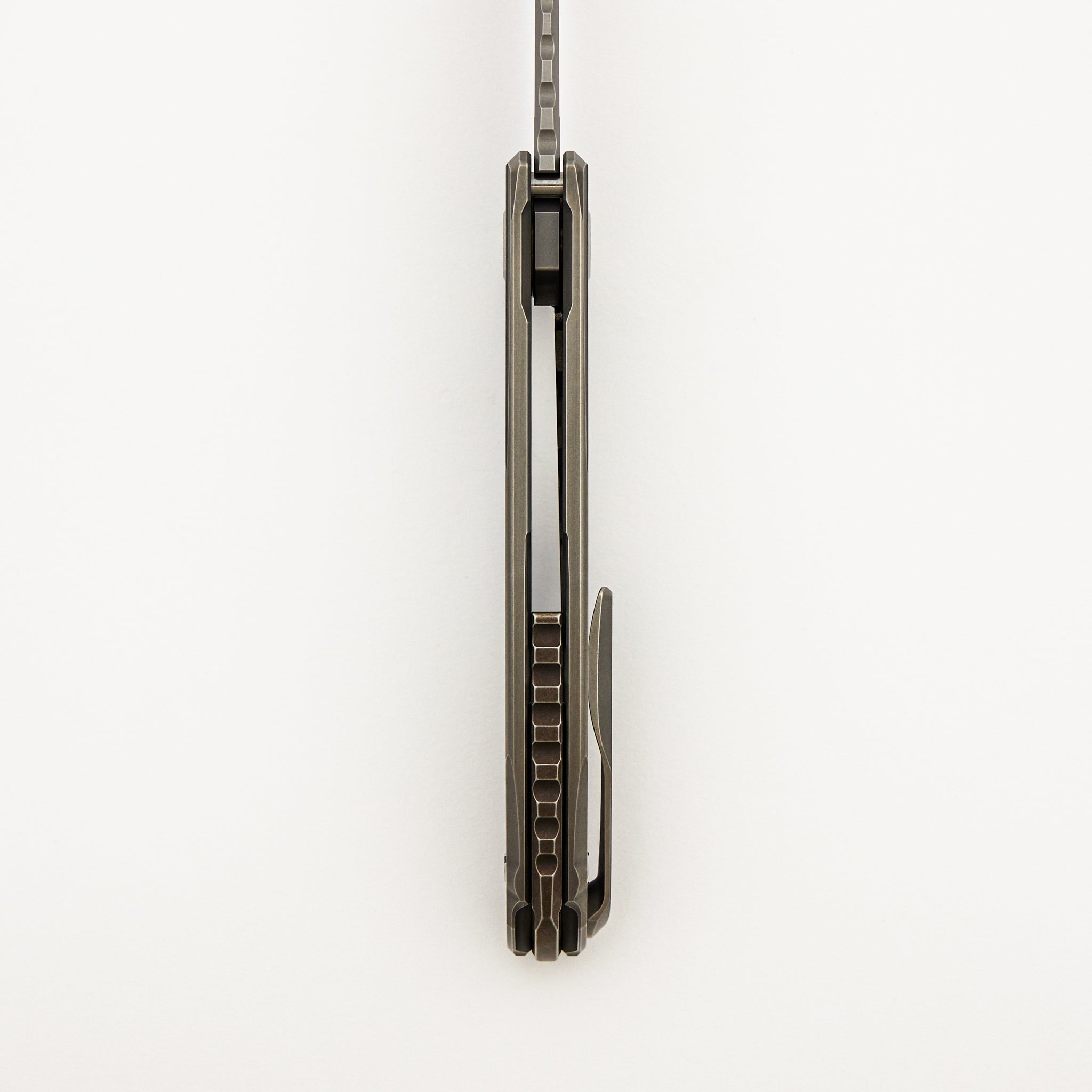 F95 Braces - S90V Blade - Titanium Handle - Bronze Accents - Washers