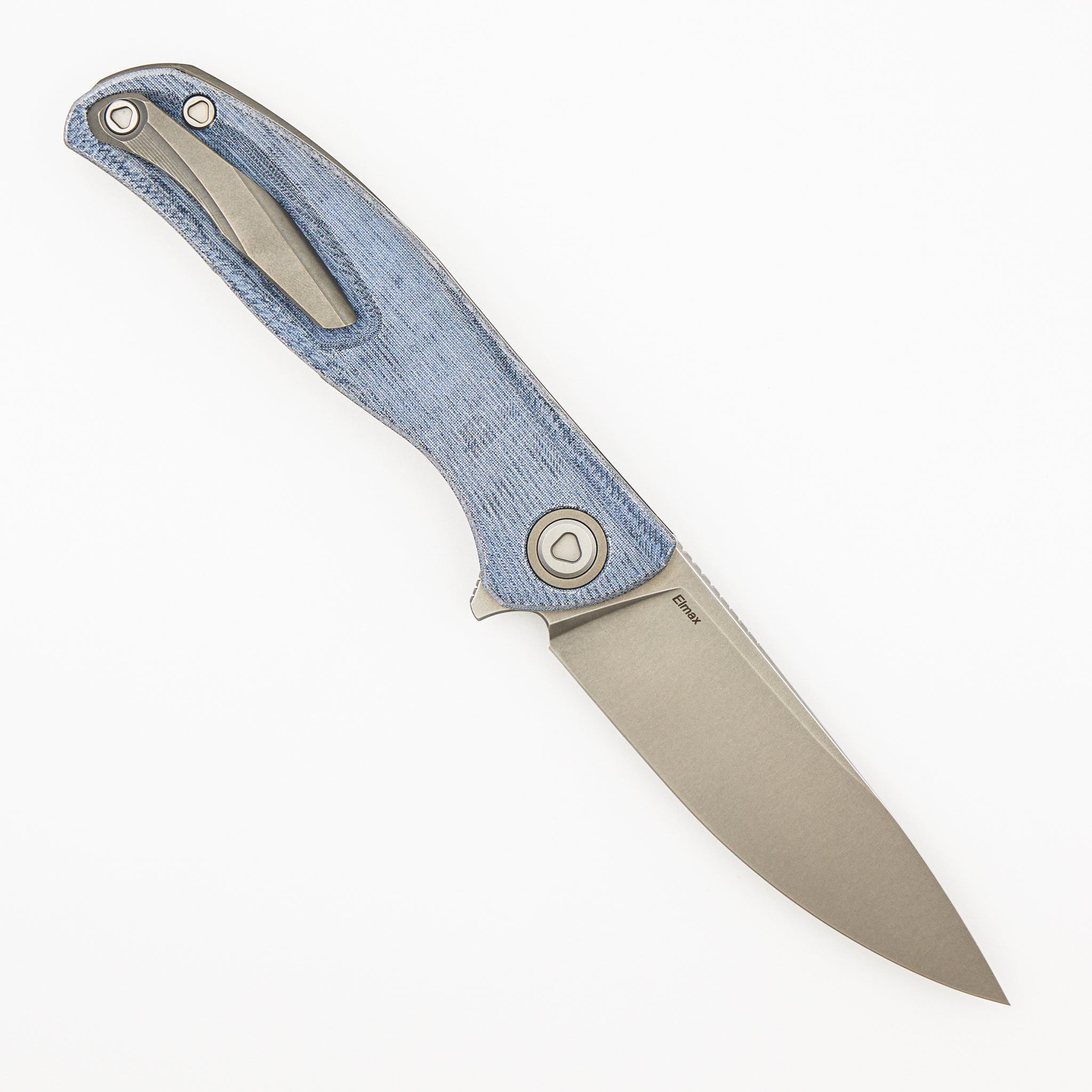 Ursus F95 - Blue Micarta Handle - Elmax Blade - MRBS