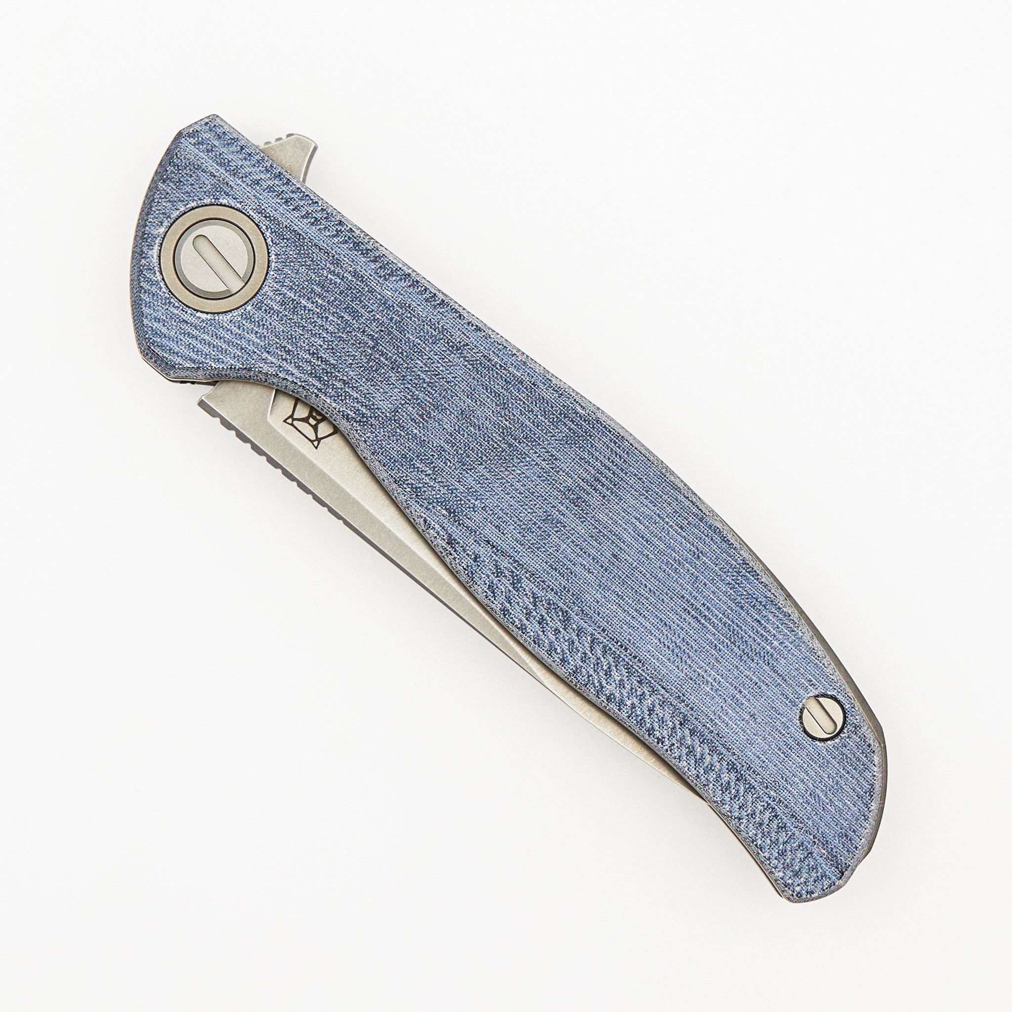 Ursus F95 - Blue Micarta Handle - Elmax Blade - MRBS
