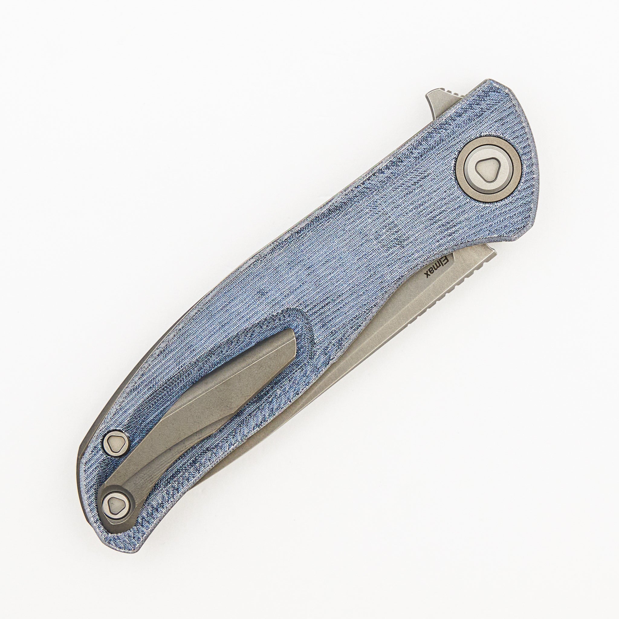 Ursus F95 - Blue Micarta Handle - Elmax Blade - MRBS