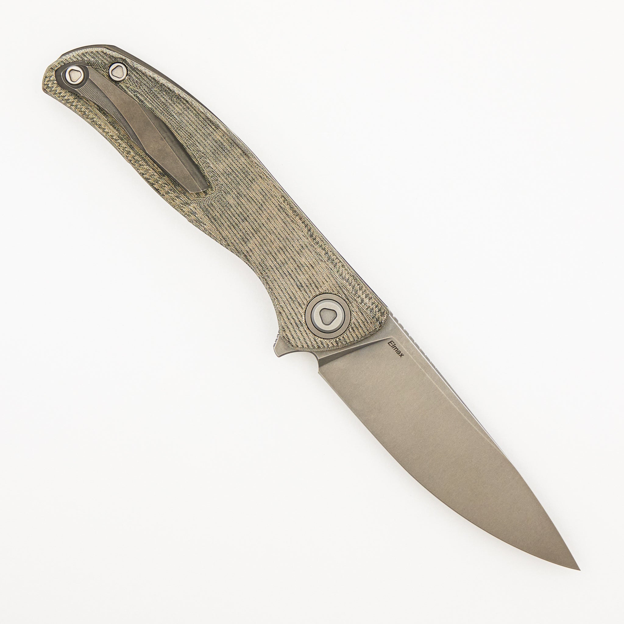 Ursus F95 - Green Micarta Handle - Elmax Blade - MRBS