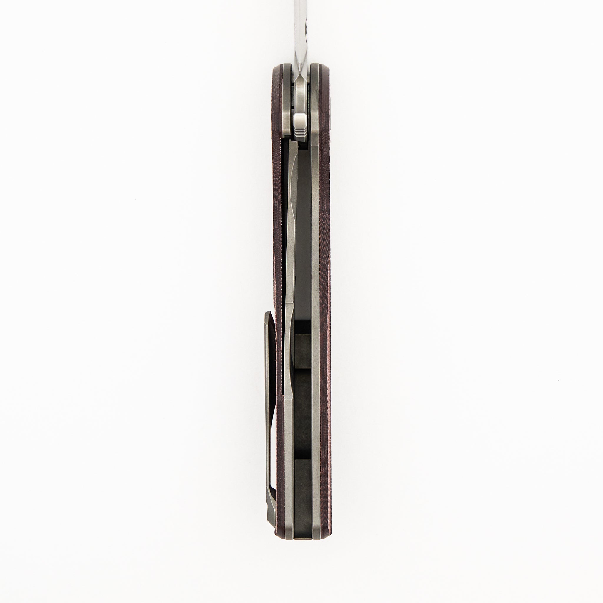 Ursus F95 - Maroon Micarta Handle - Elmax Blade - MRBS