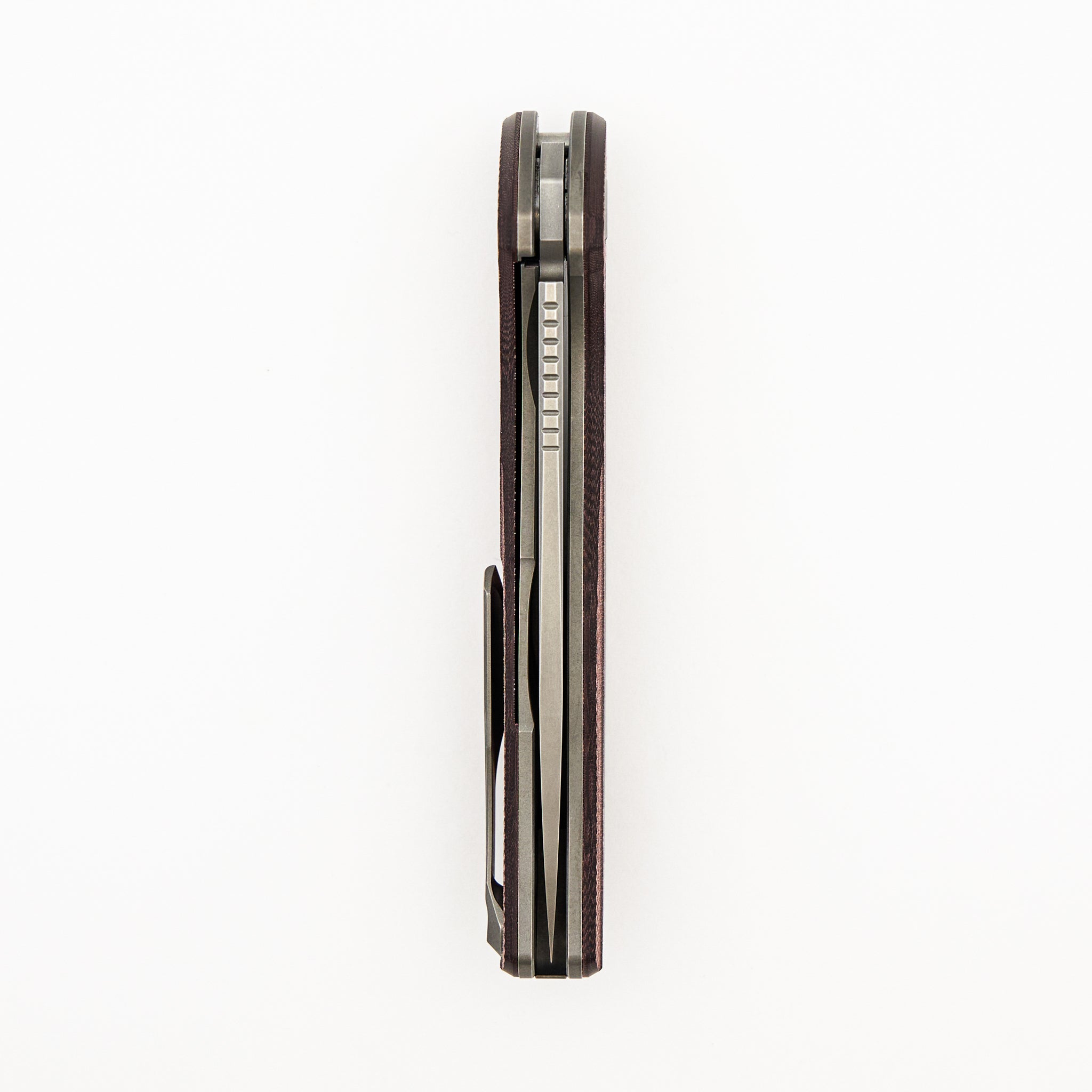 Ursus F95 - Maroon Micarta Handle - Elmax Blade - MRBS