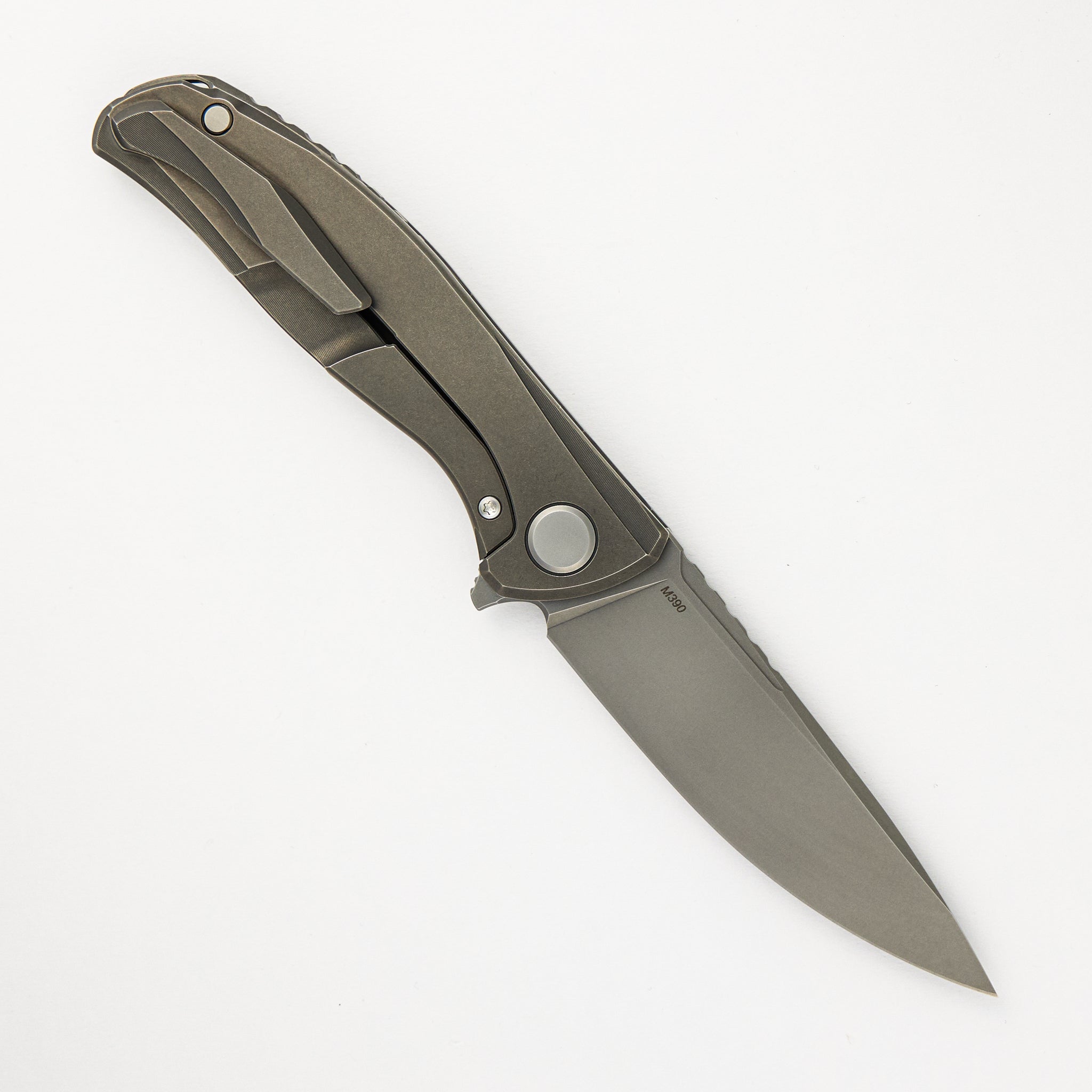 Shirogorov F95 Zero - M390 Blade - Titanium Handle - MRBS