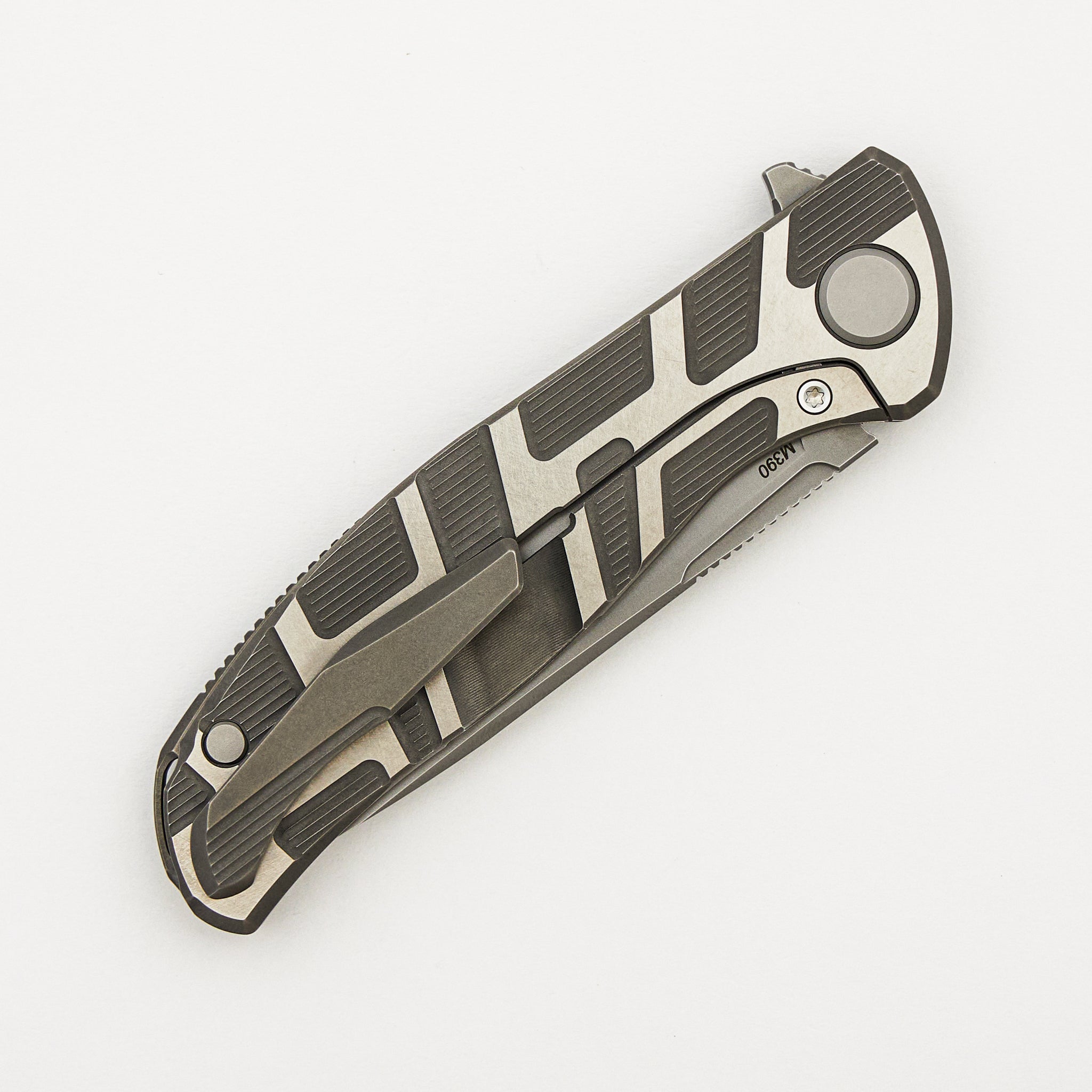 F95 T Pattern Gen. 4 - Titanium Handle - M390 Blade - MRBS