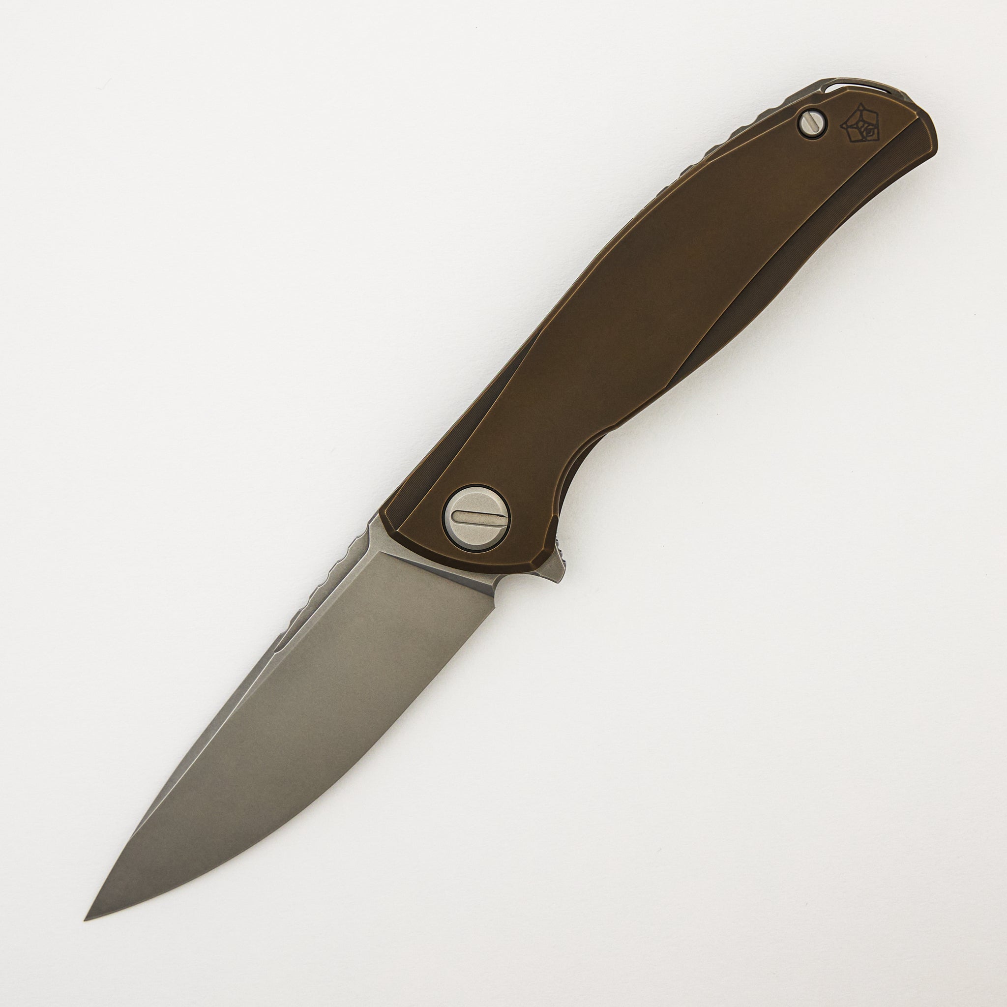 F95 Zero - M390 Blade - Bronze Titanium Handle - MRBS