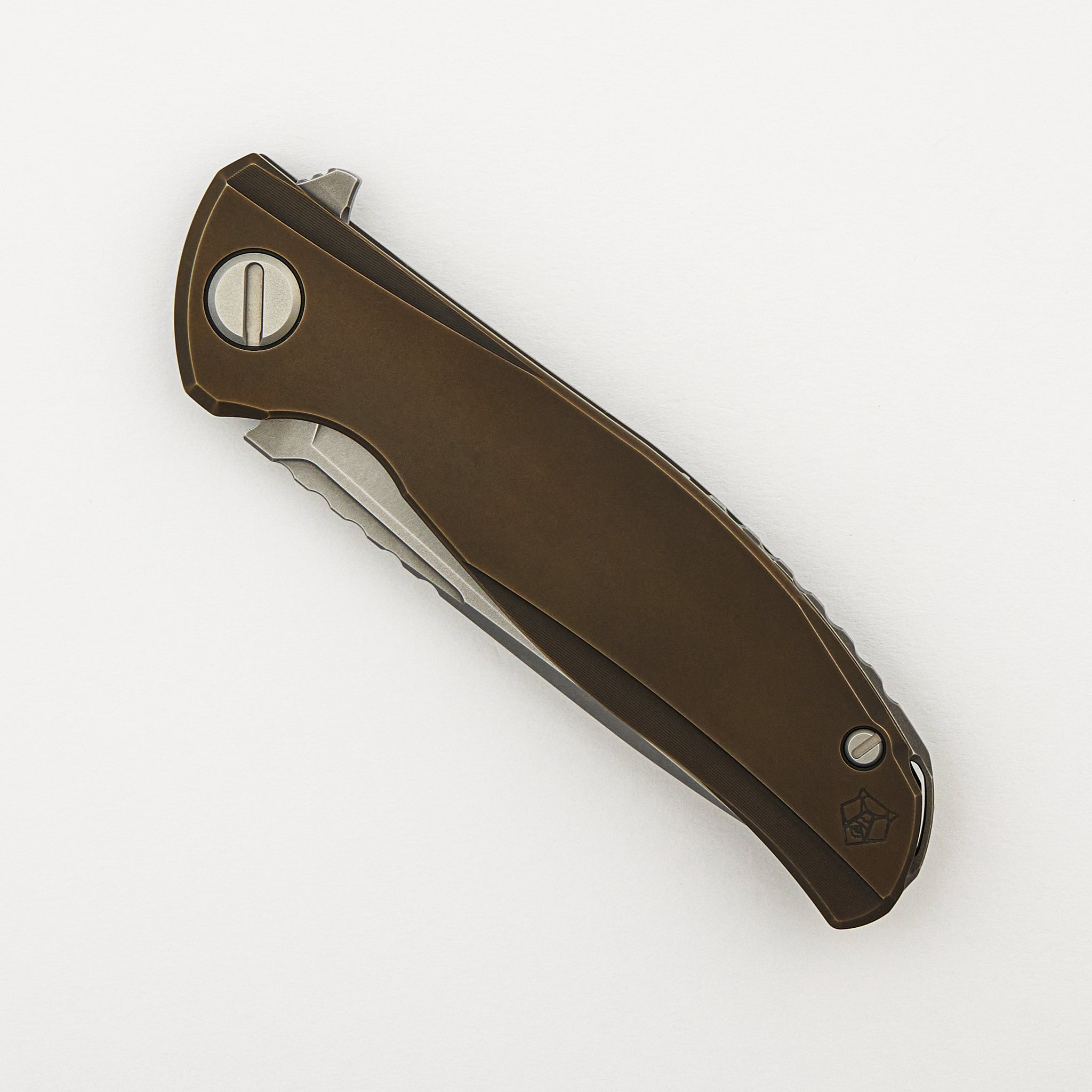 F95 Zero - M390 Blade - Bronze Titanium Handle - MRBS