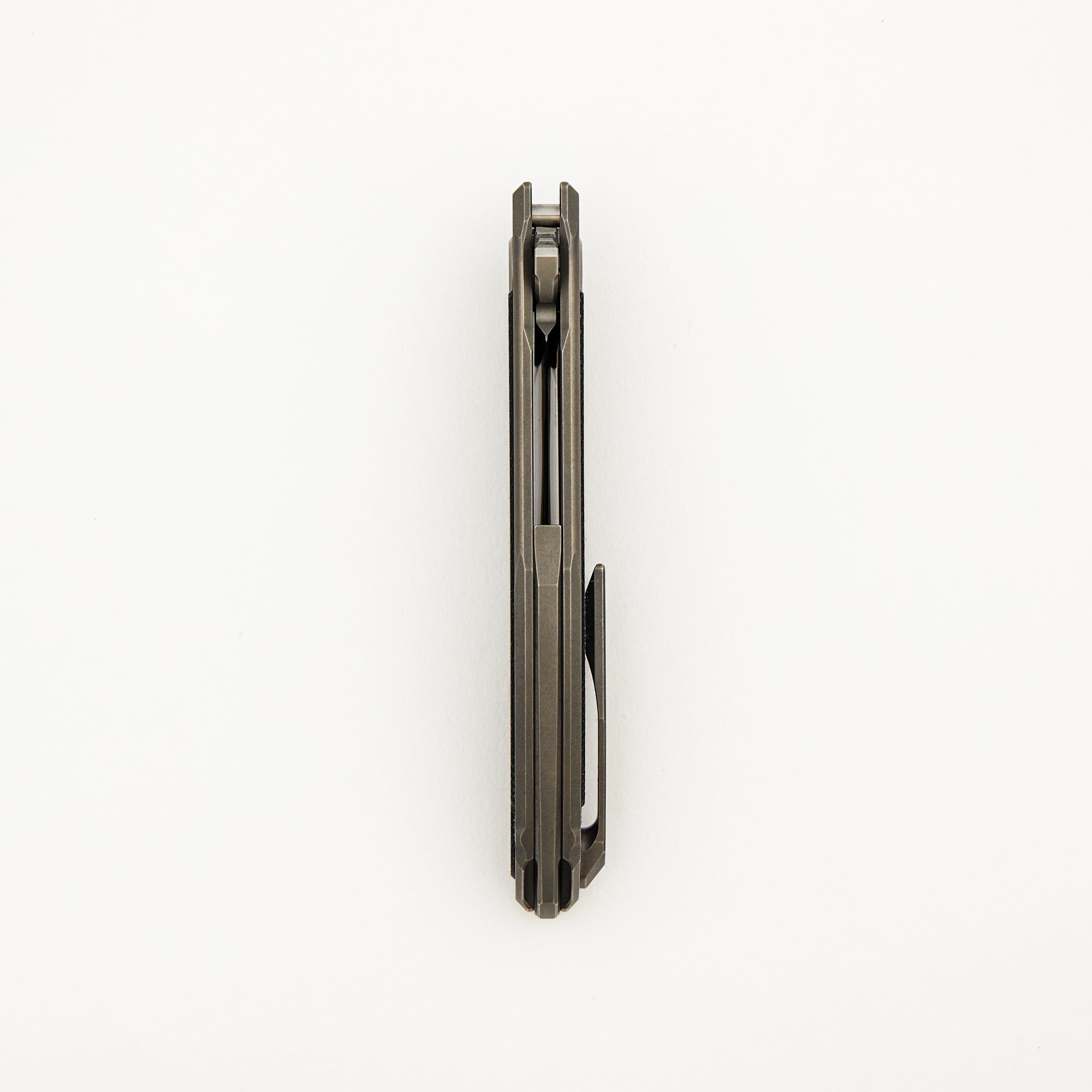 NeOn NL - Elmax Blade - Titanium/Black Canvas Micarta Handle - MRBS
