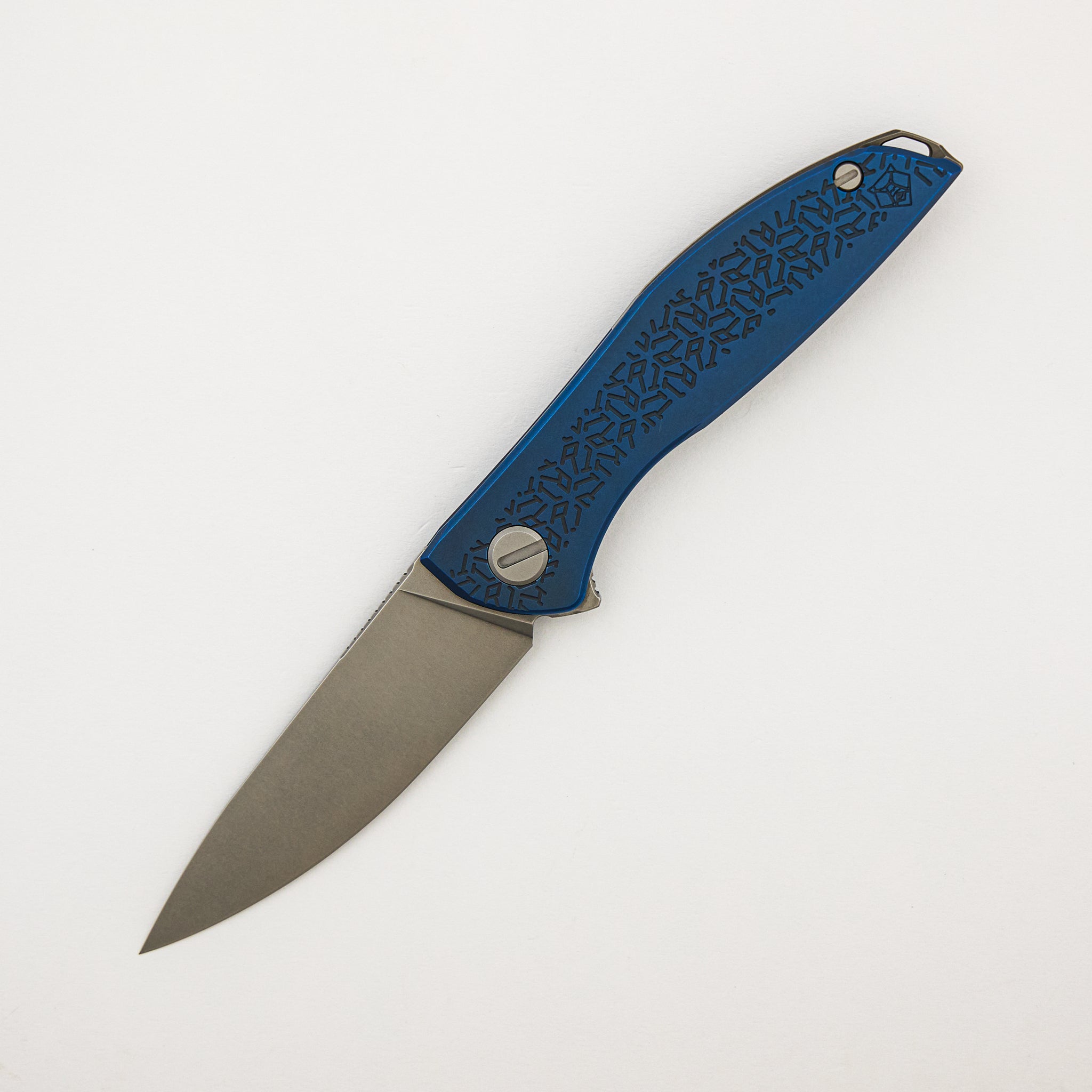 NeOn R1P Gen. 2 - Blue Titanium Handle - Elmax Blade - MRBS