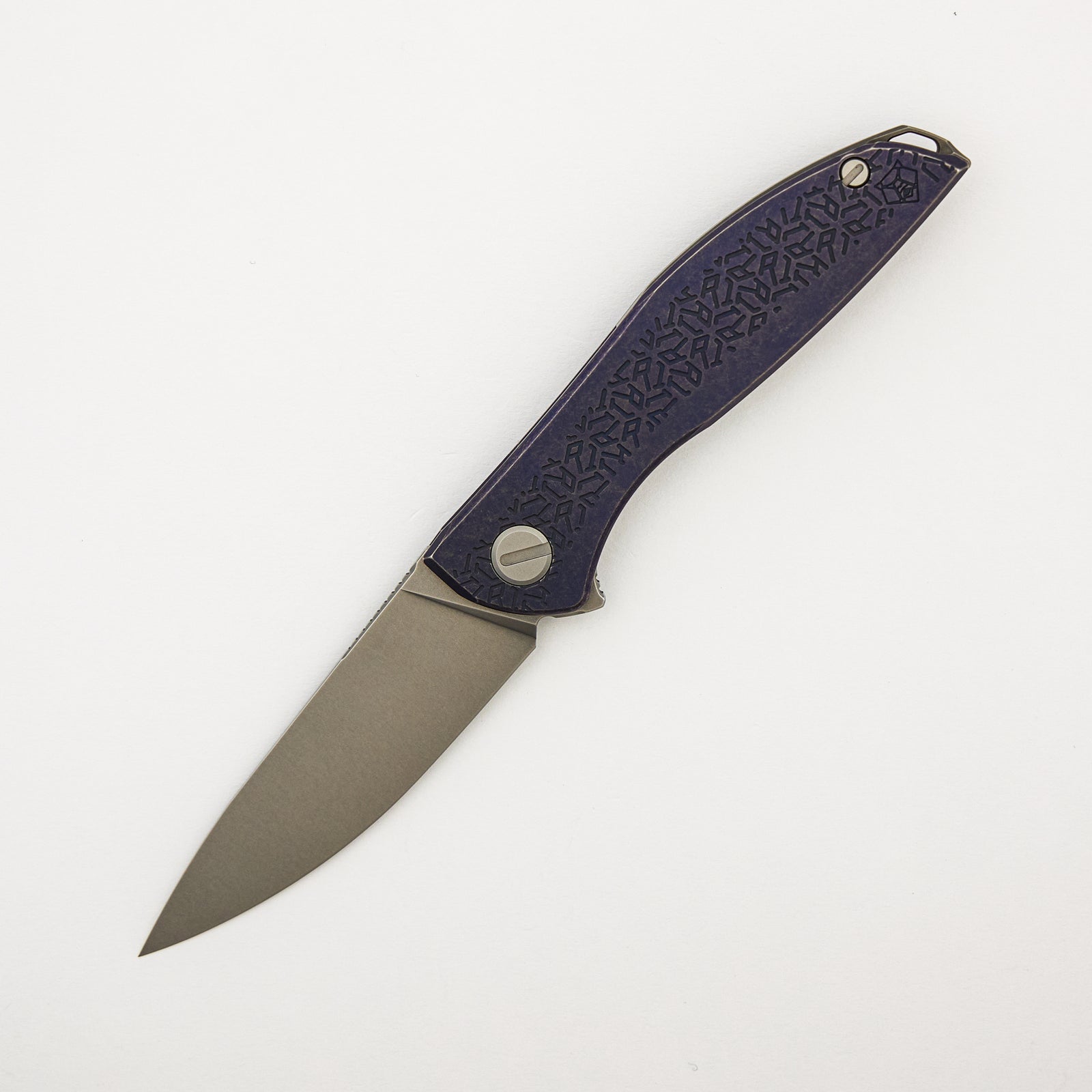 NeOn R1P Gen. 2 - Purple Titanium Handle - Elmax Blade - MRBS