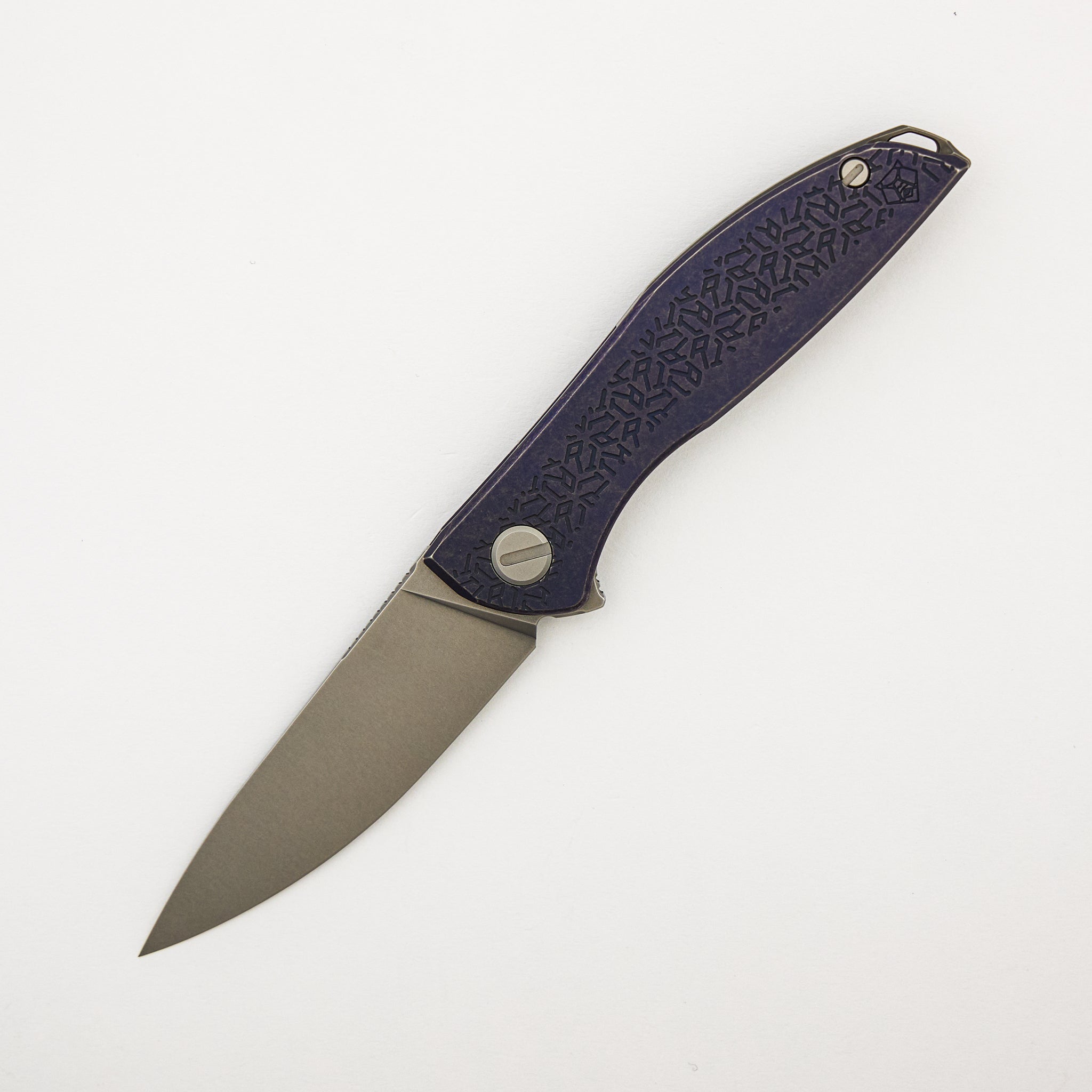 NeOn R1P Gen. 2 - Purple Titanium Handle - Elmax Blade - MRBS