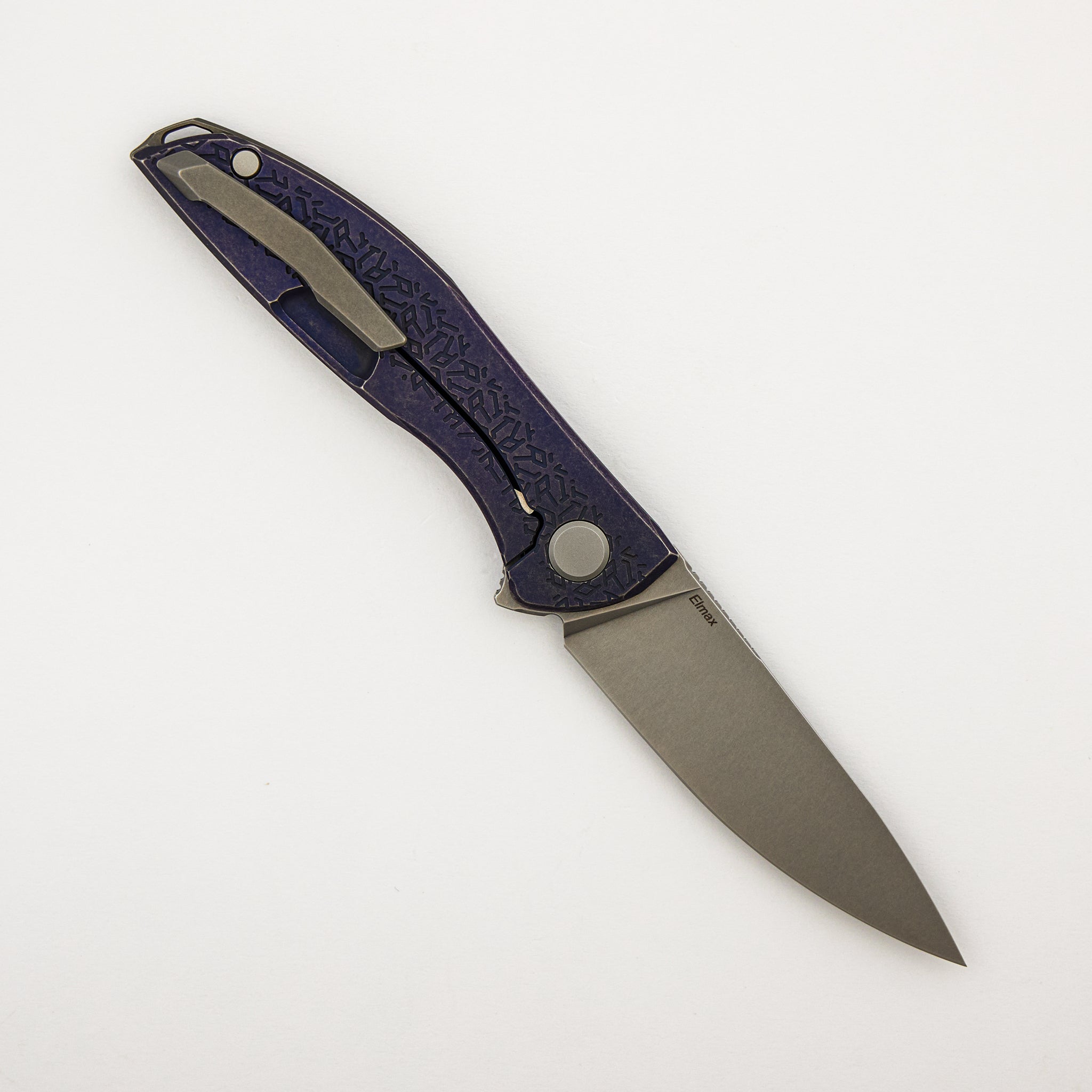 NeOn R1P Gen. 2 - Purple Titanium Handle - Elmax Blade - MRBS