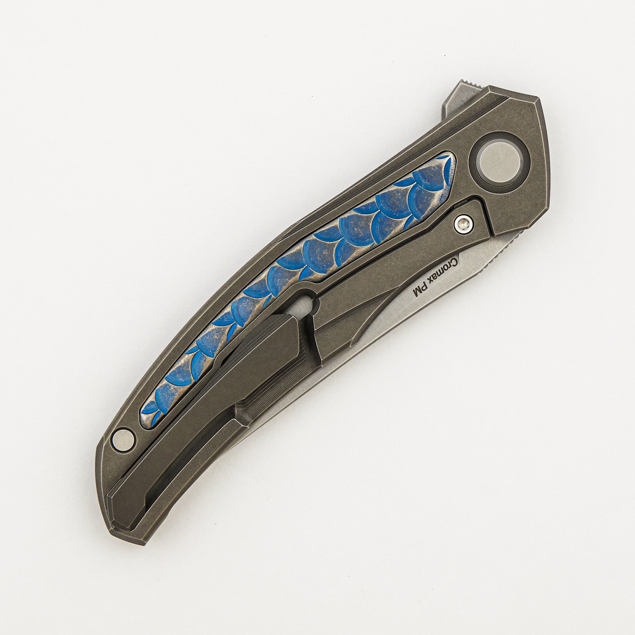 John Barker Finish Quantum "Dragon" - Distressed Blue – Cromax PM Blade – MRBS