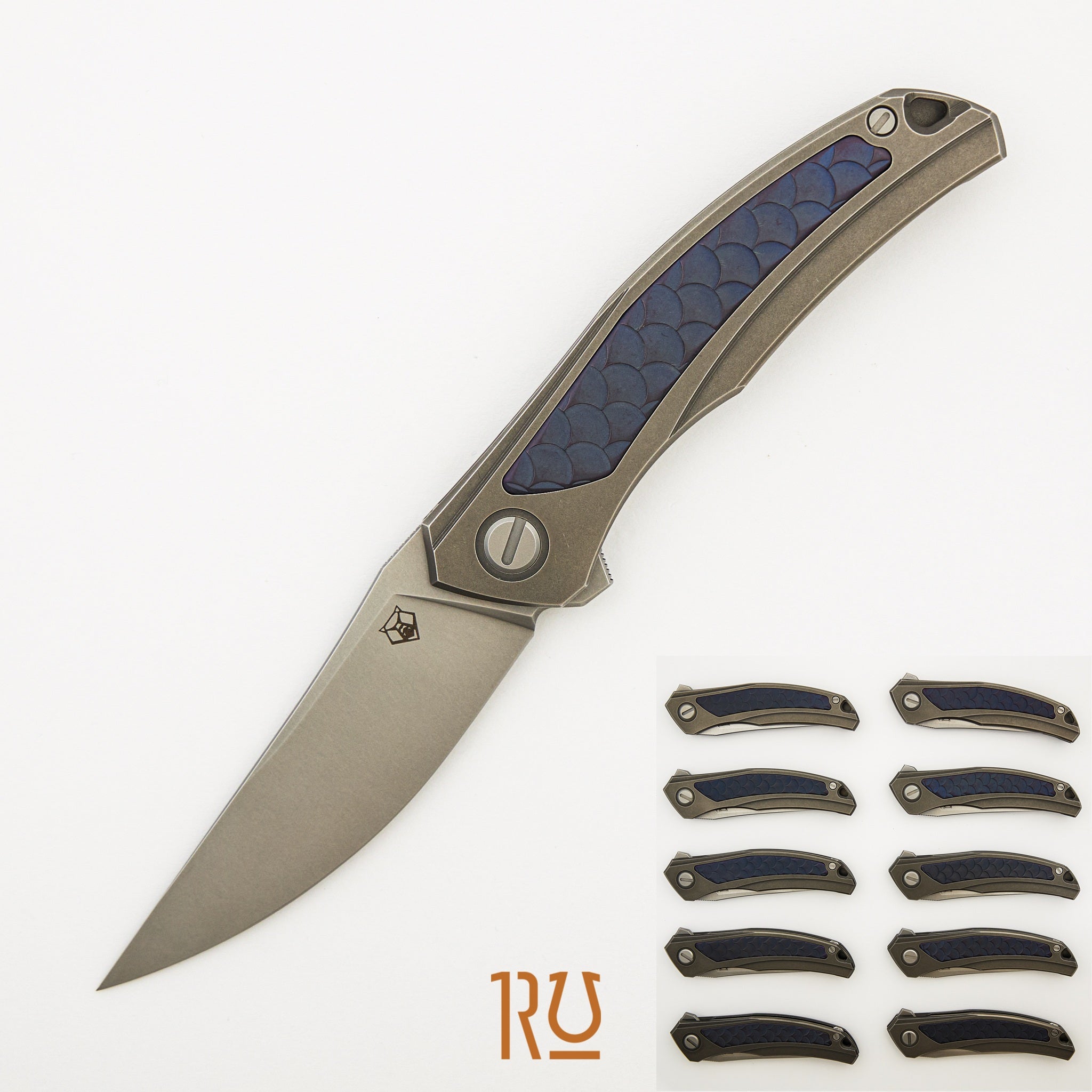 Winner! Shirogorov Knives / John Barker Quantum "Dragon" – Cromax PM Blade – MRBS