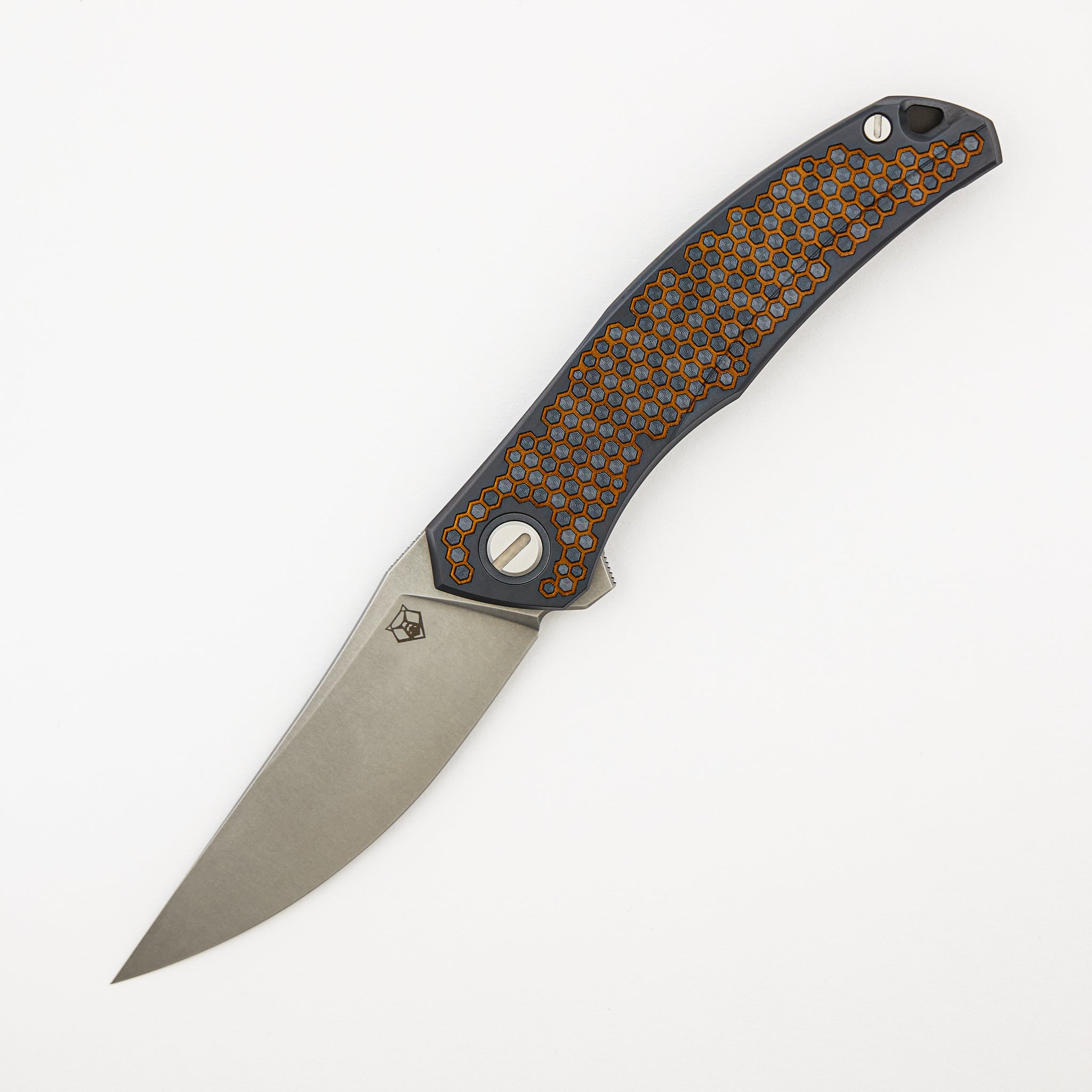 Shirogorov Knives / Ti2 Design Quantum “Technagon” – Cromax PM Blade – MRBS