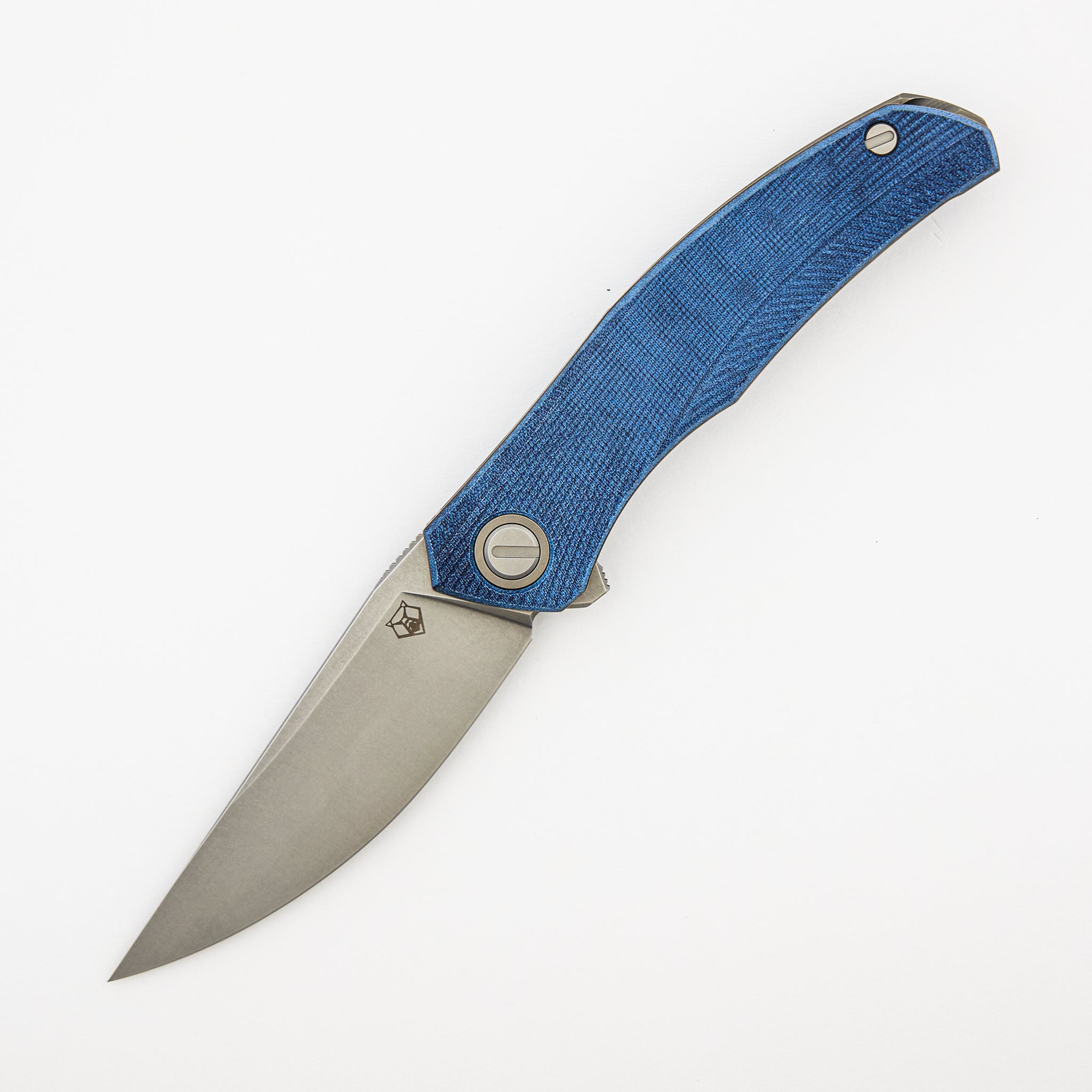Ursus Q95 - Blue Micarta Handle - Elmax Blade - MRBS