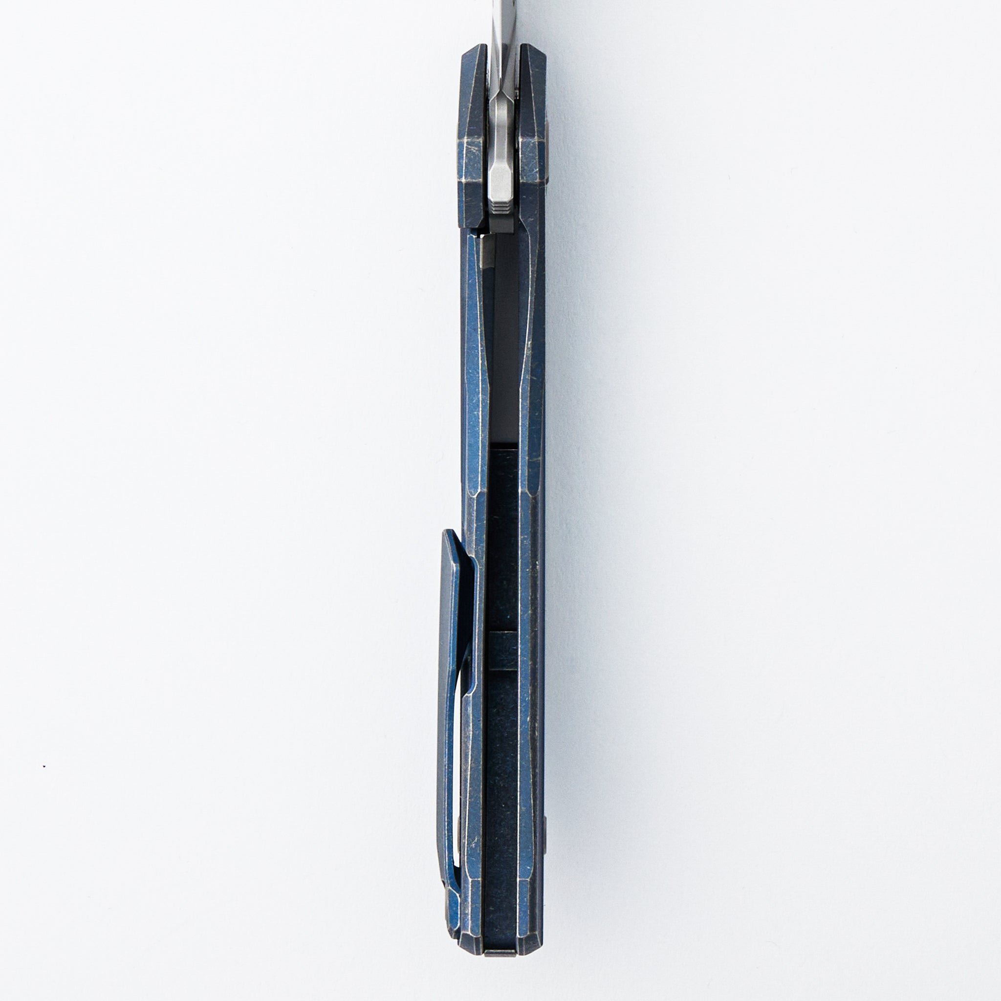Ursus Q95 Ti - Blue Titanium Handle - Elmax Blade - MRBS