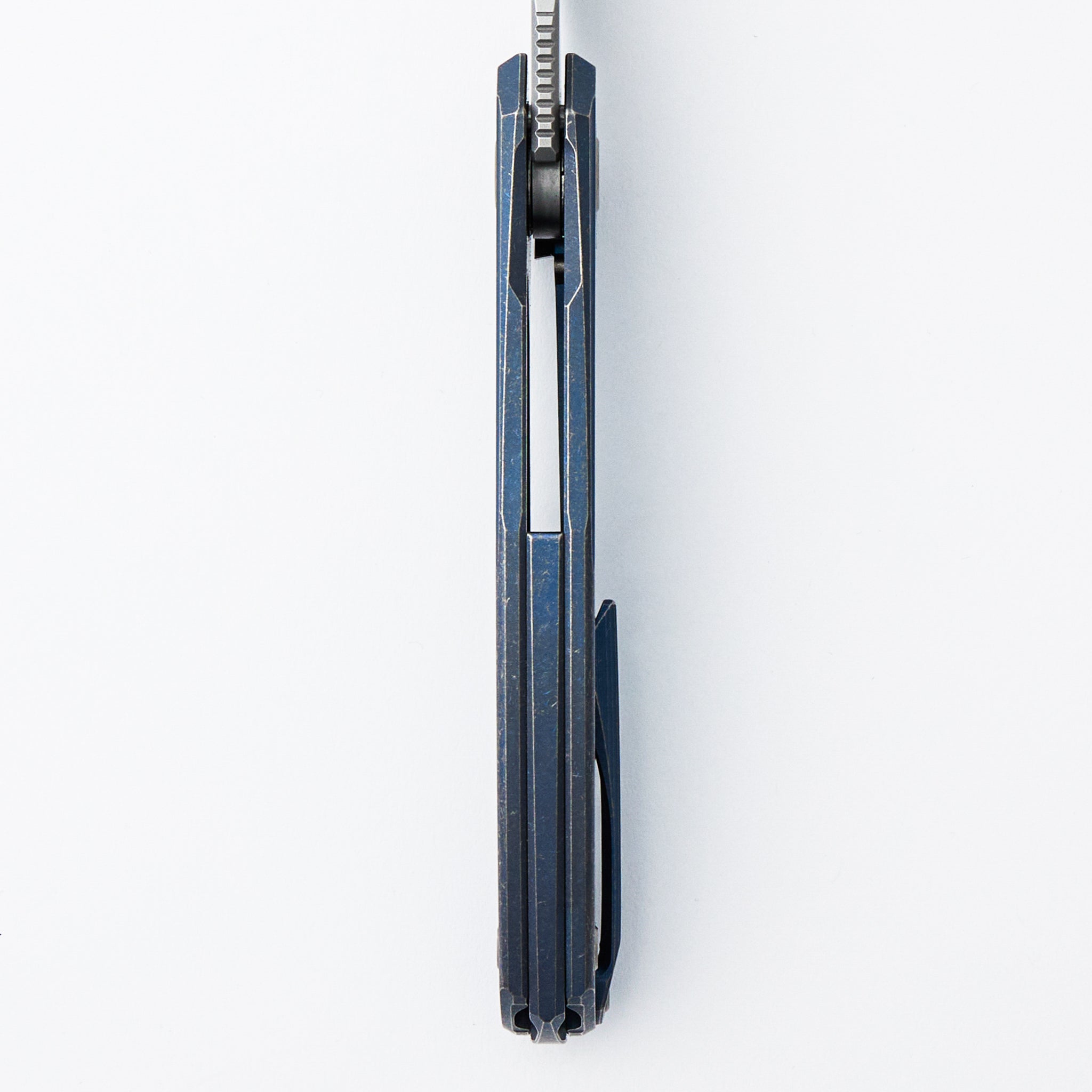 Ursus Q95 Ti - Blue Titanium Handle - Elmax Blade - MRBS