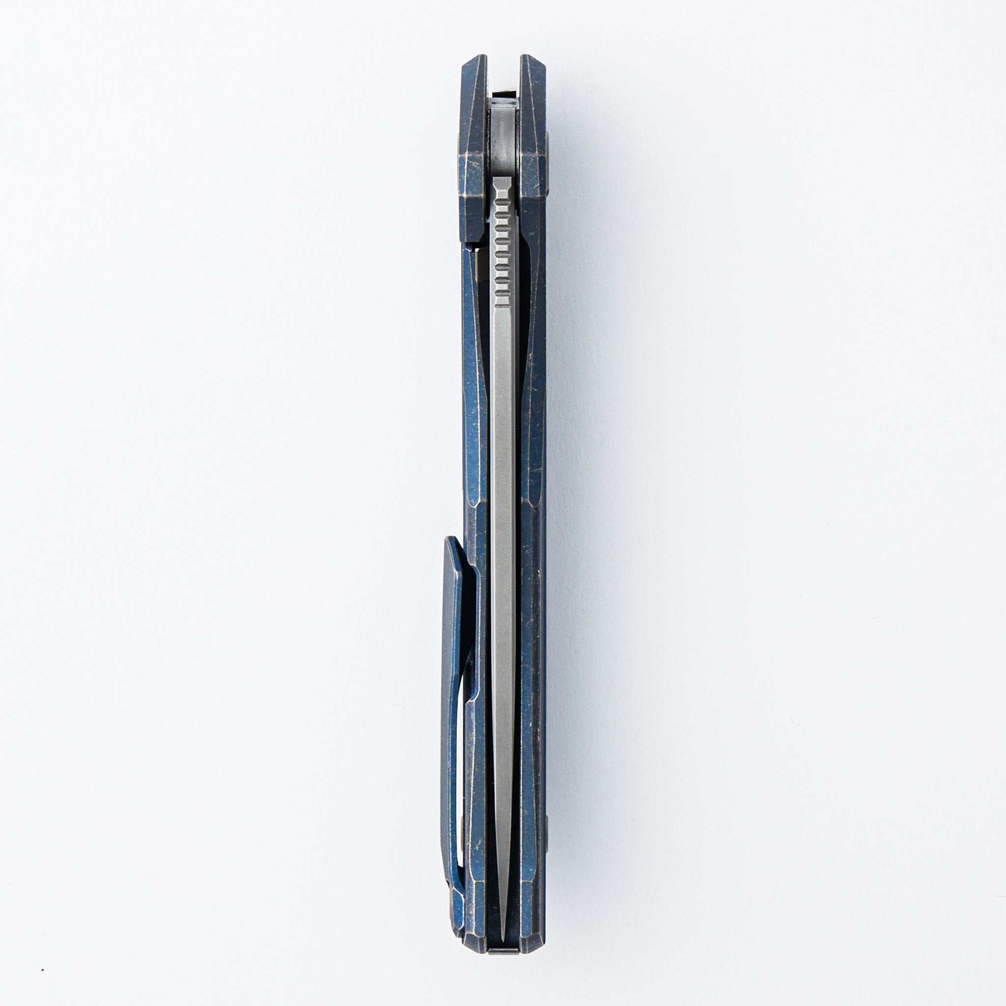 Ursus Q95 Ti - Blue Titanium Handle - Elmax Blade - MRBS