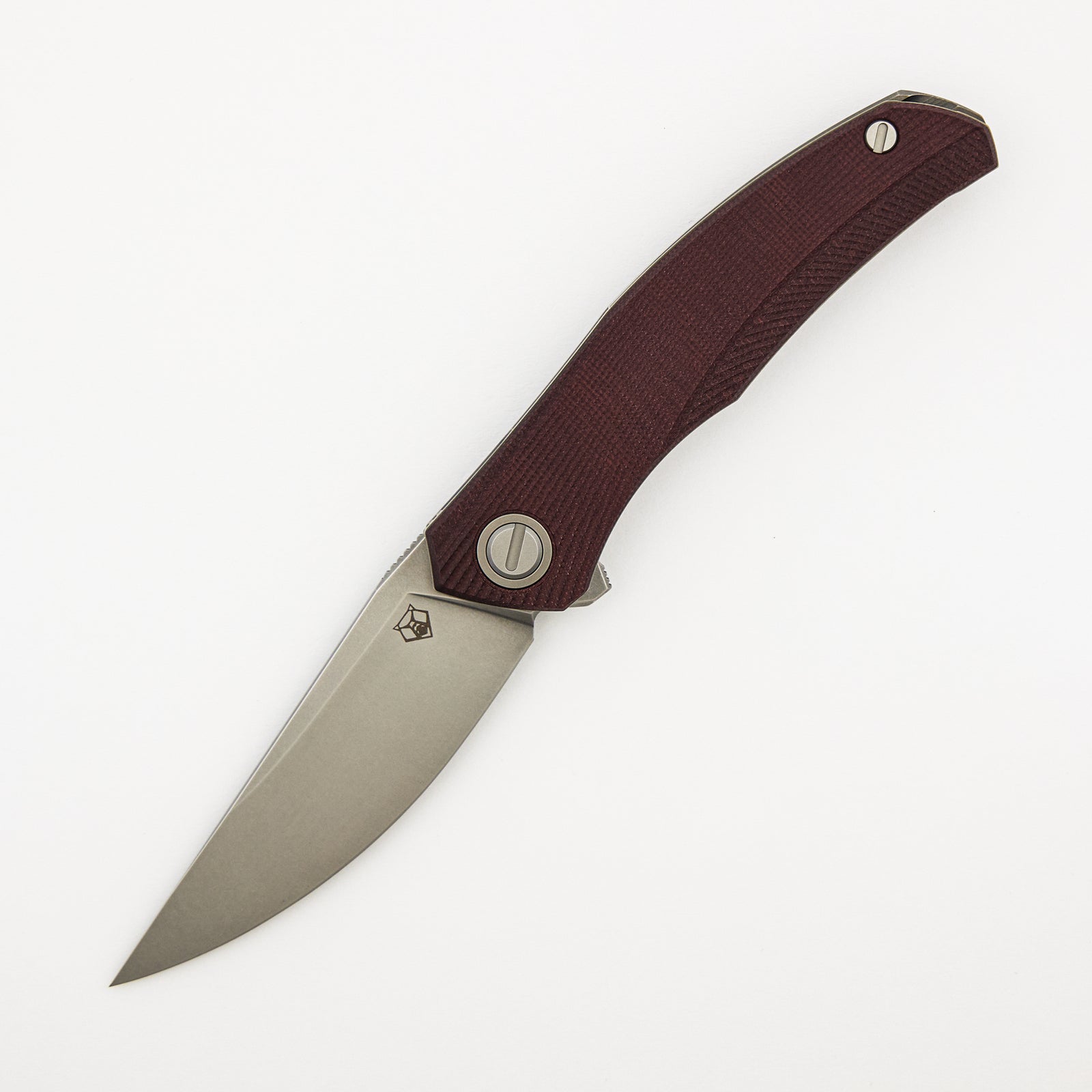 Ursus Q95 - Maroon Micarta Handle - Elmax Blade - MRBS