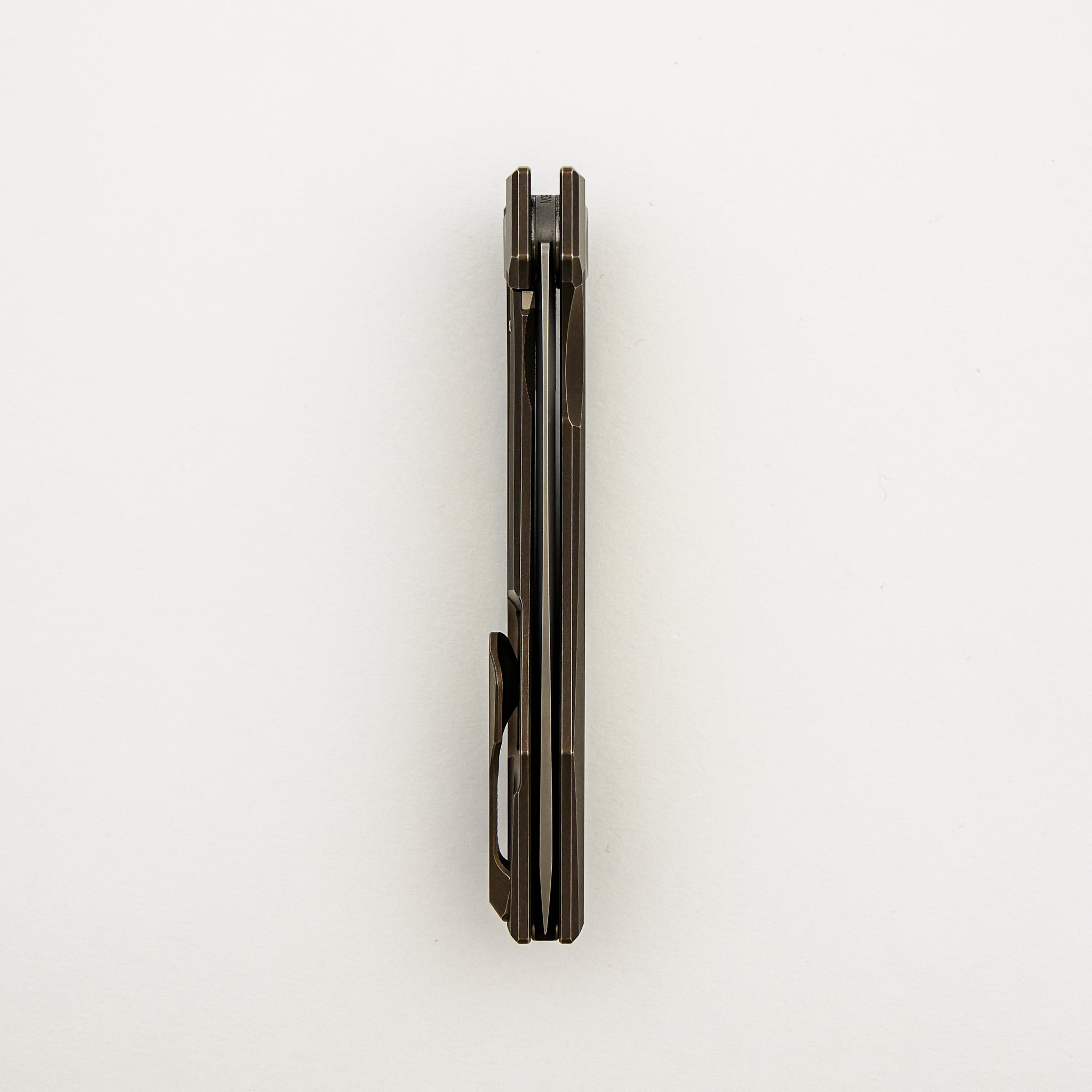 RKMP B - M398 Blade - Bronze Titanium Handle - SRRBS (Charles Marlowe Design)