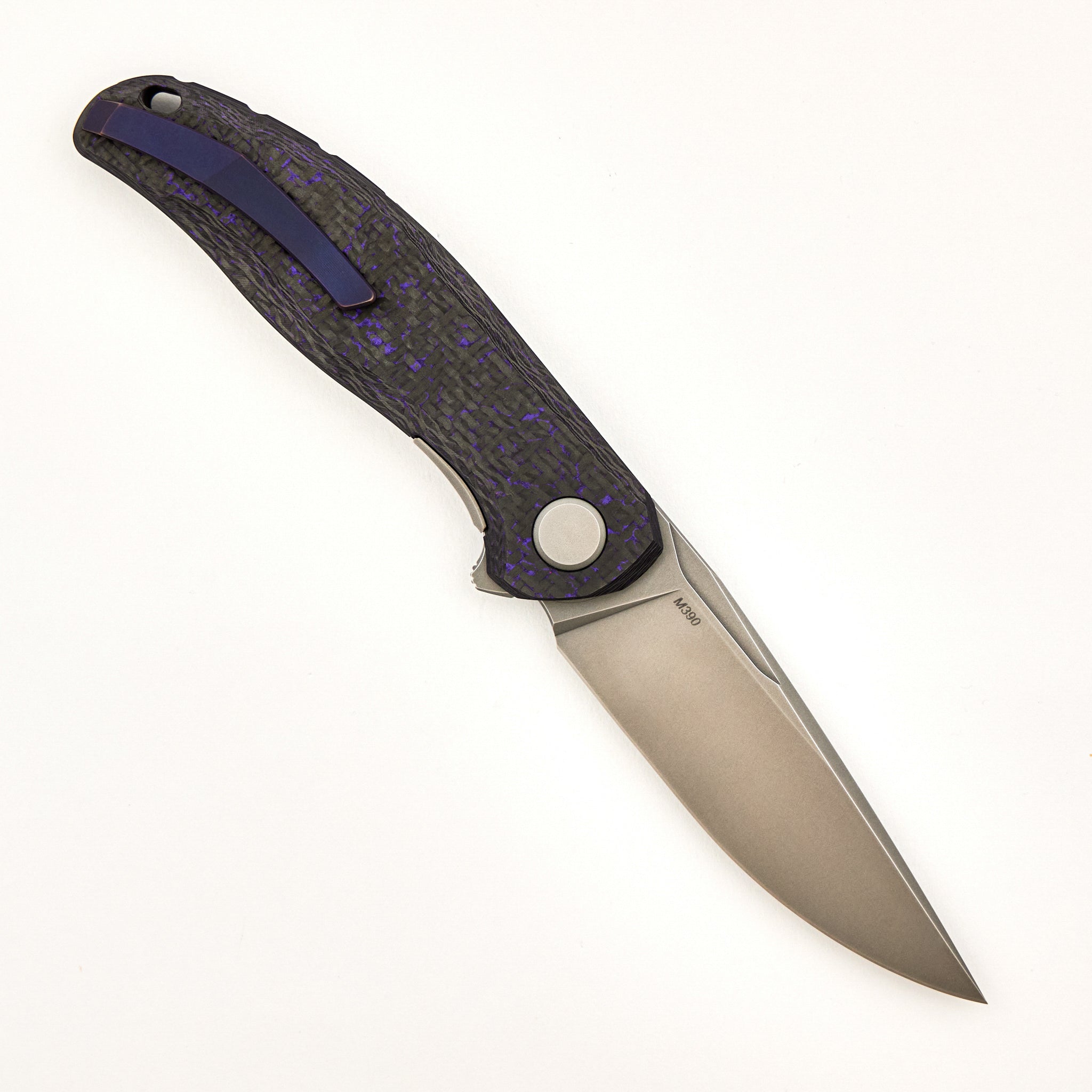 Stellar CF – Double Purple – M390 Blade – MRBS