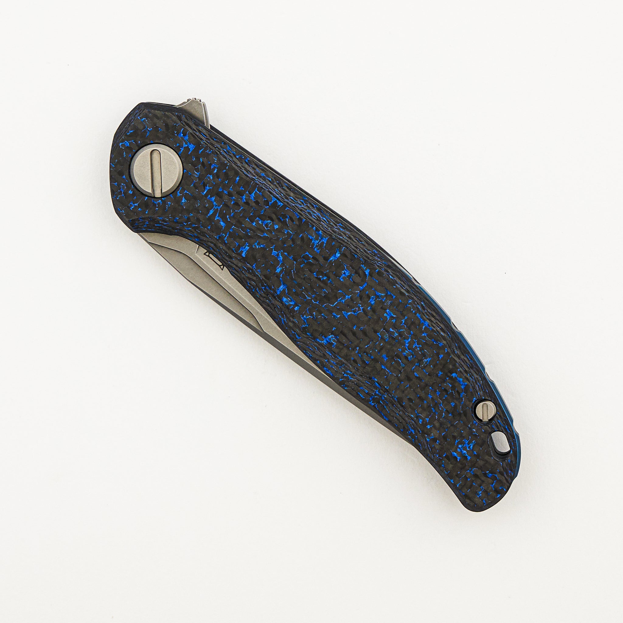 Stellar CF – Double Blue – M390 Blade – MRBS