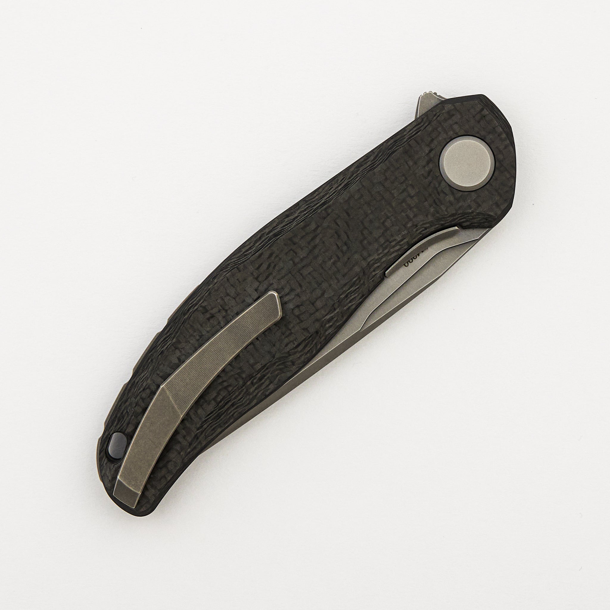 Stellar CF – Black Carbon Fiber Handle – M390 Blade – MRBS