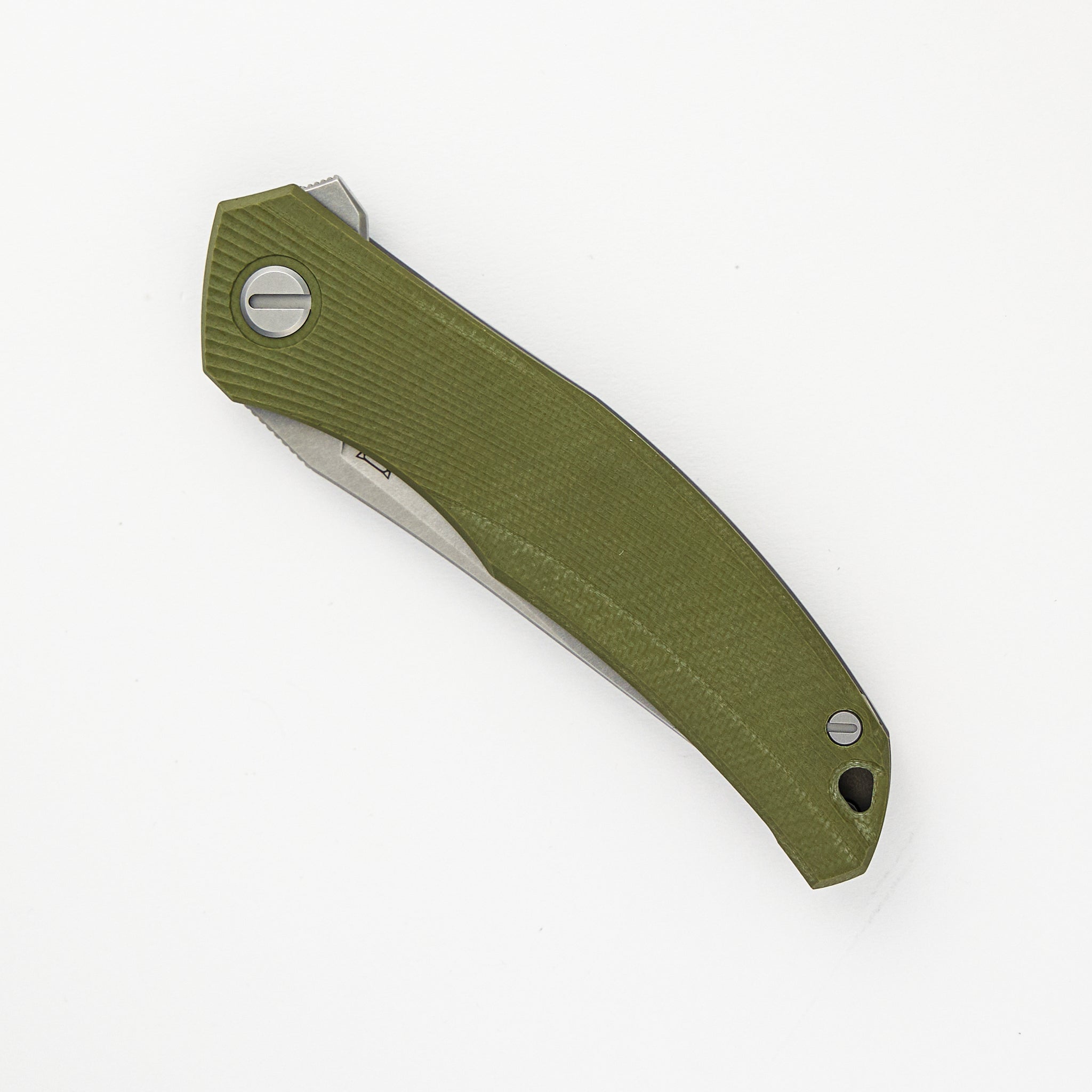 SHIROGOROV URSUS QUANTIUM – CROMAX PM BLADE – OLIVE GREEN G10 HANDLE – MRBS