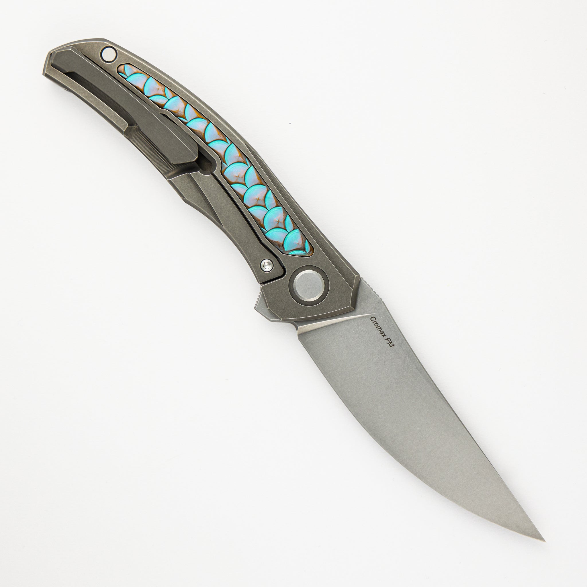 Shirogorov Knives / John Barker Quantum “Dragon” – Cromax PM Blade – MRBS - Completed