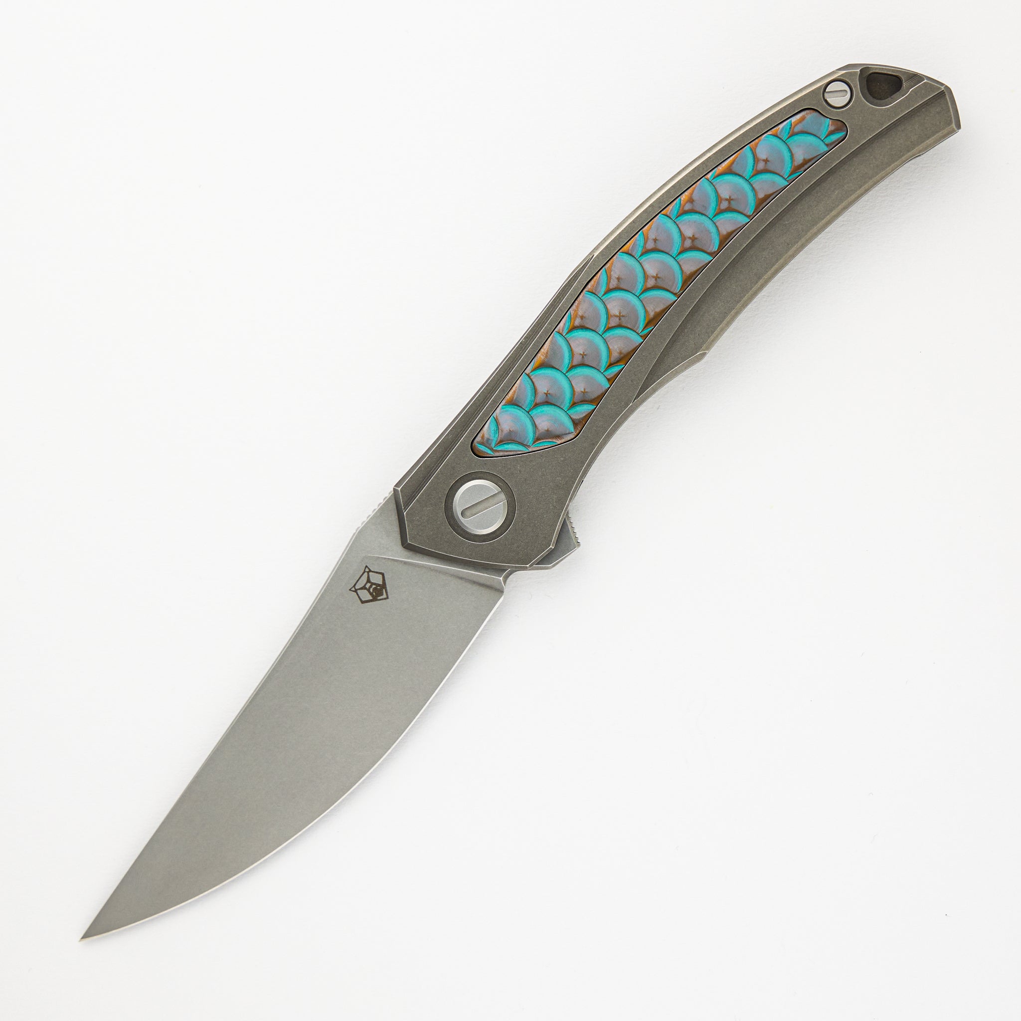 Shirogorov Knives / John Barker Quantum “Dragon” – Cromax PM Blade – MRBS - Completed