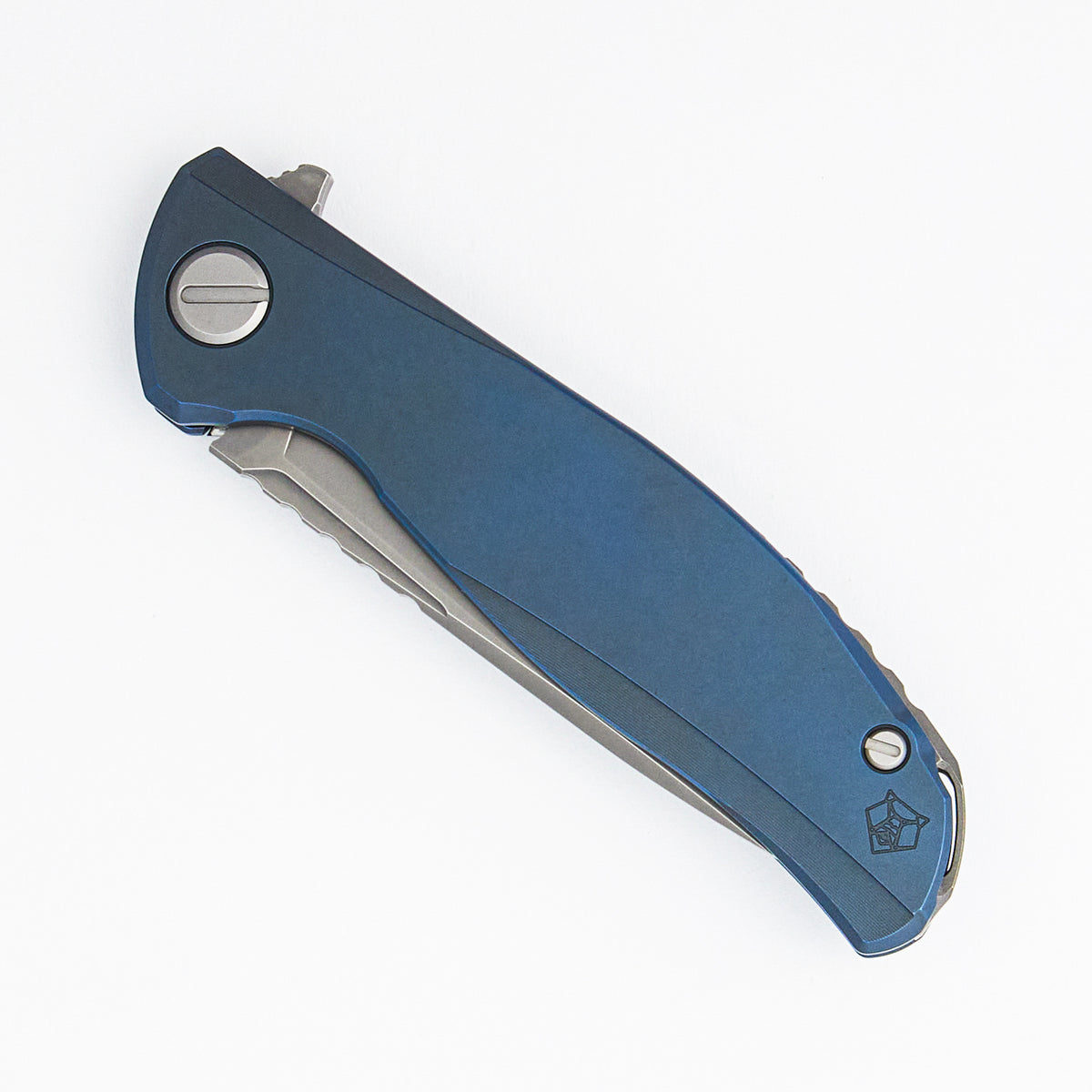 F95 Zero - M390 Blade - Blue Titanium Handle - MRBS